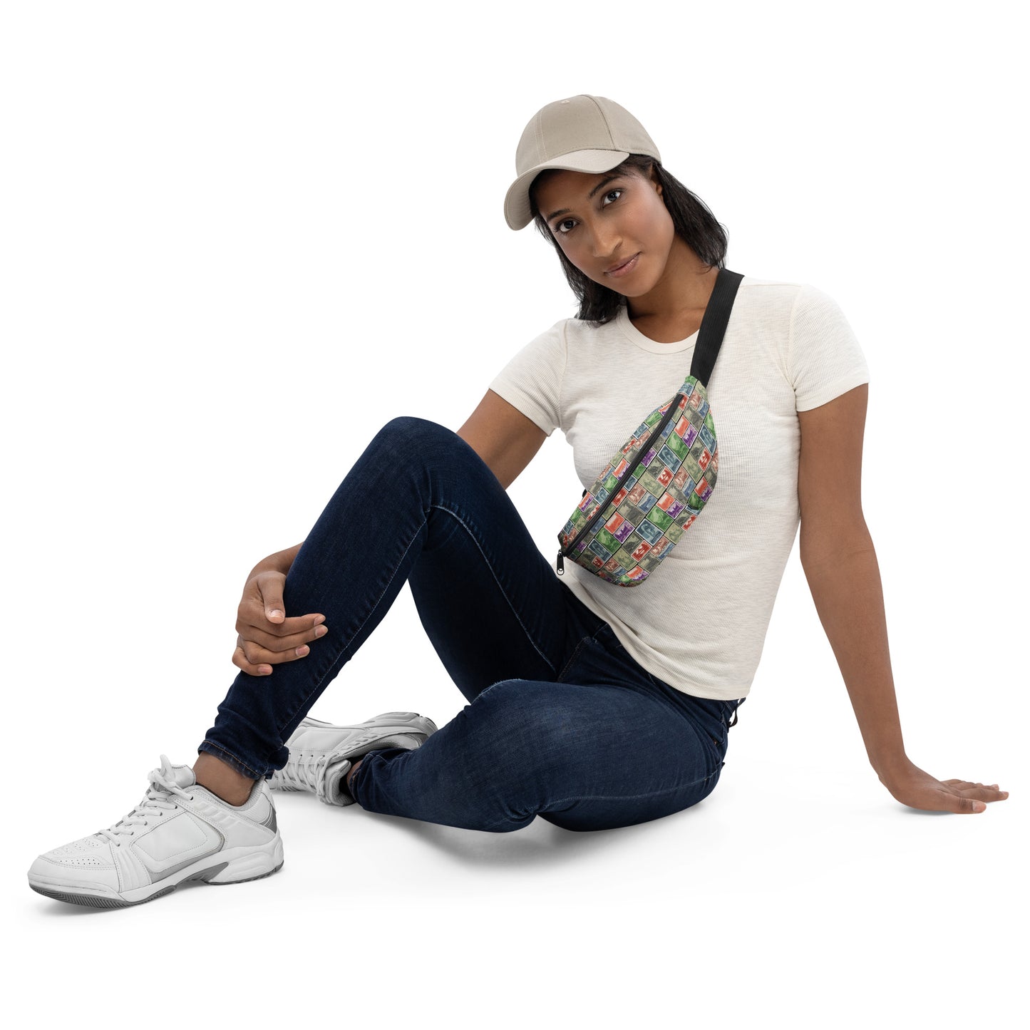 National Park Vintage Postage Stamp Fanny Pack
