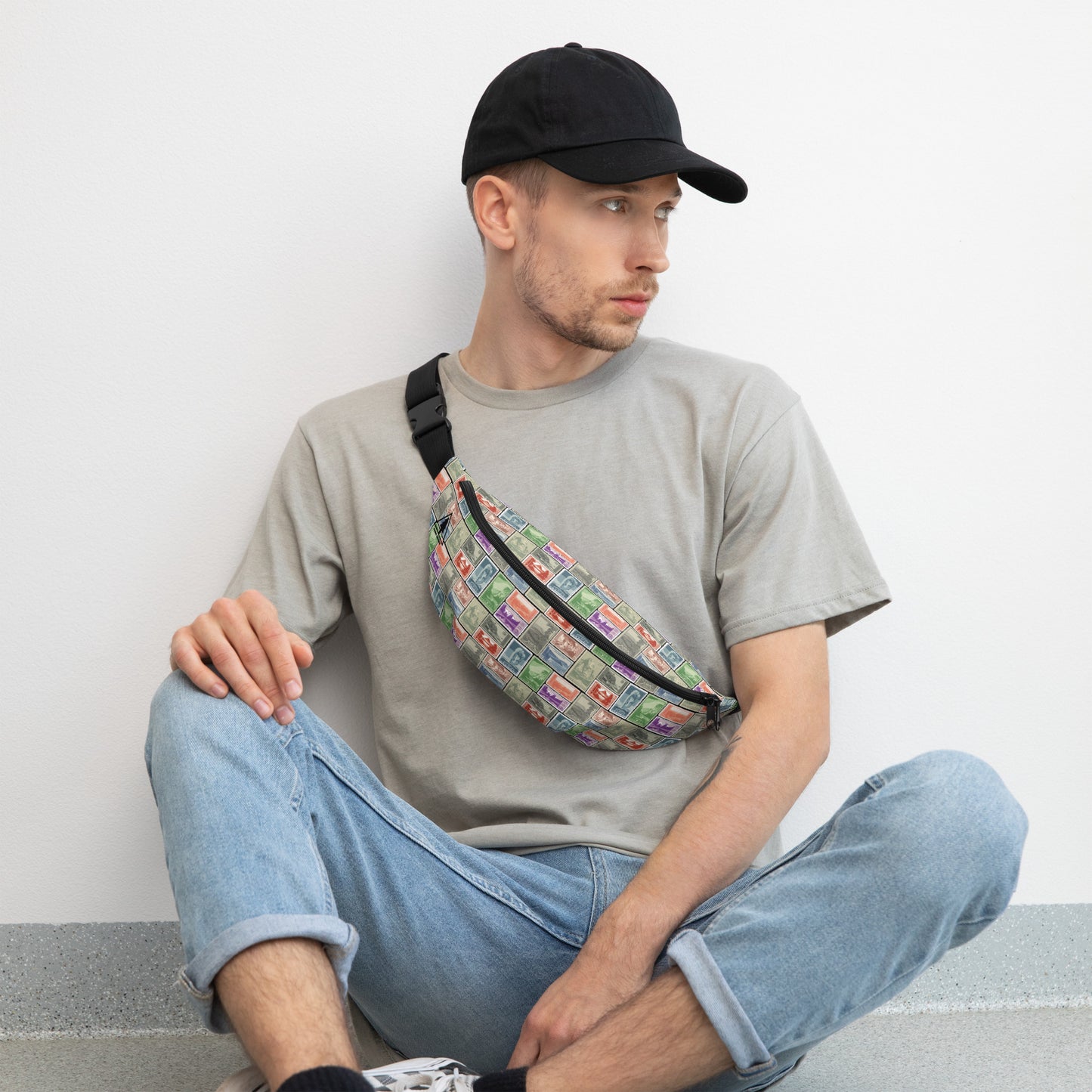 National Park Vintage Postage Stamp Fanny Pack