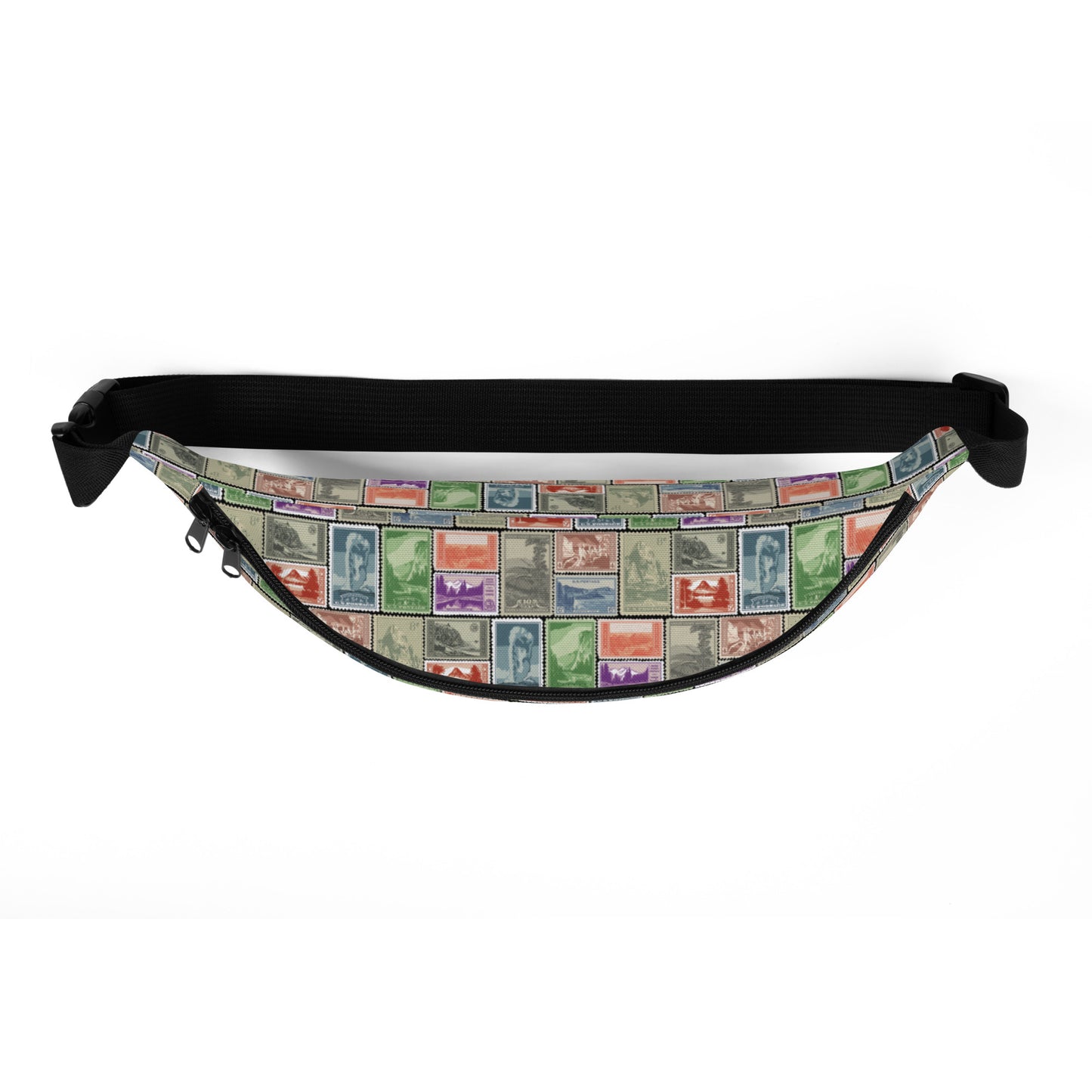 National Park Vintage Postage Stamp Fanny Pack