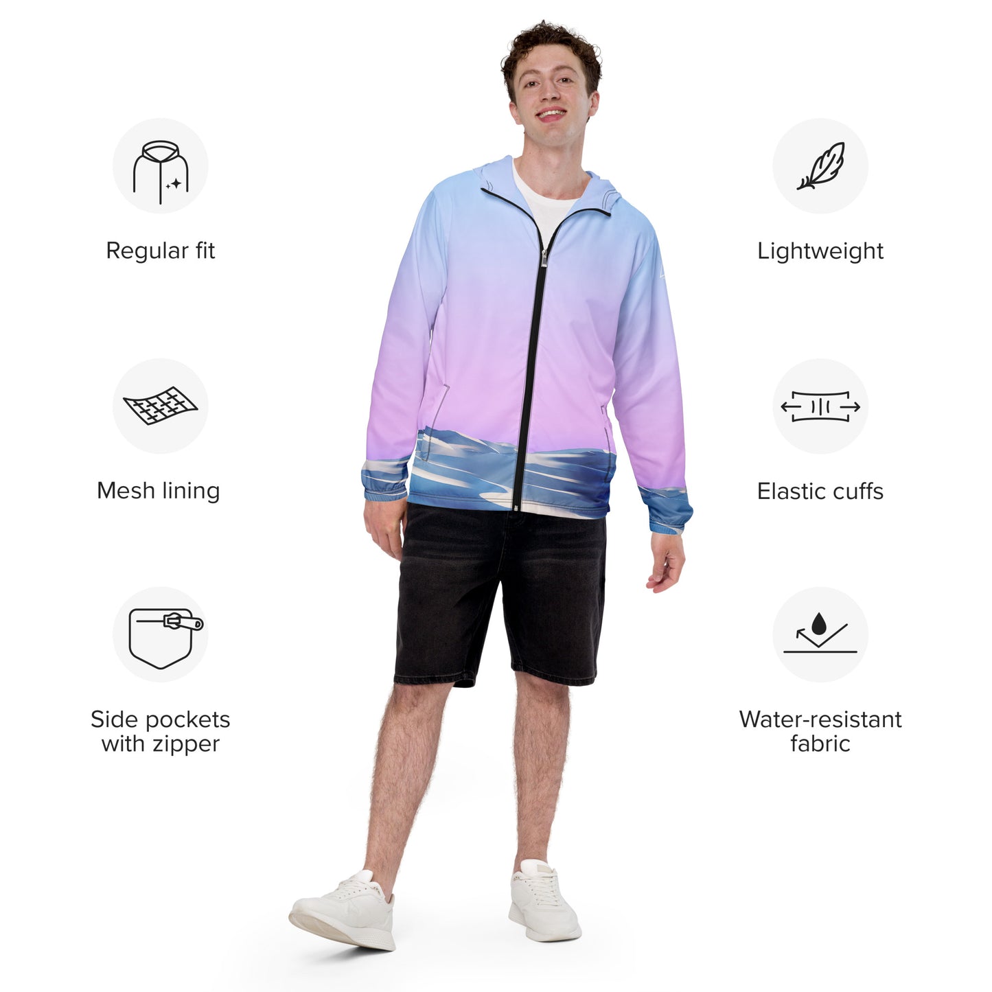 White Sands National Park Men’s windbreaker