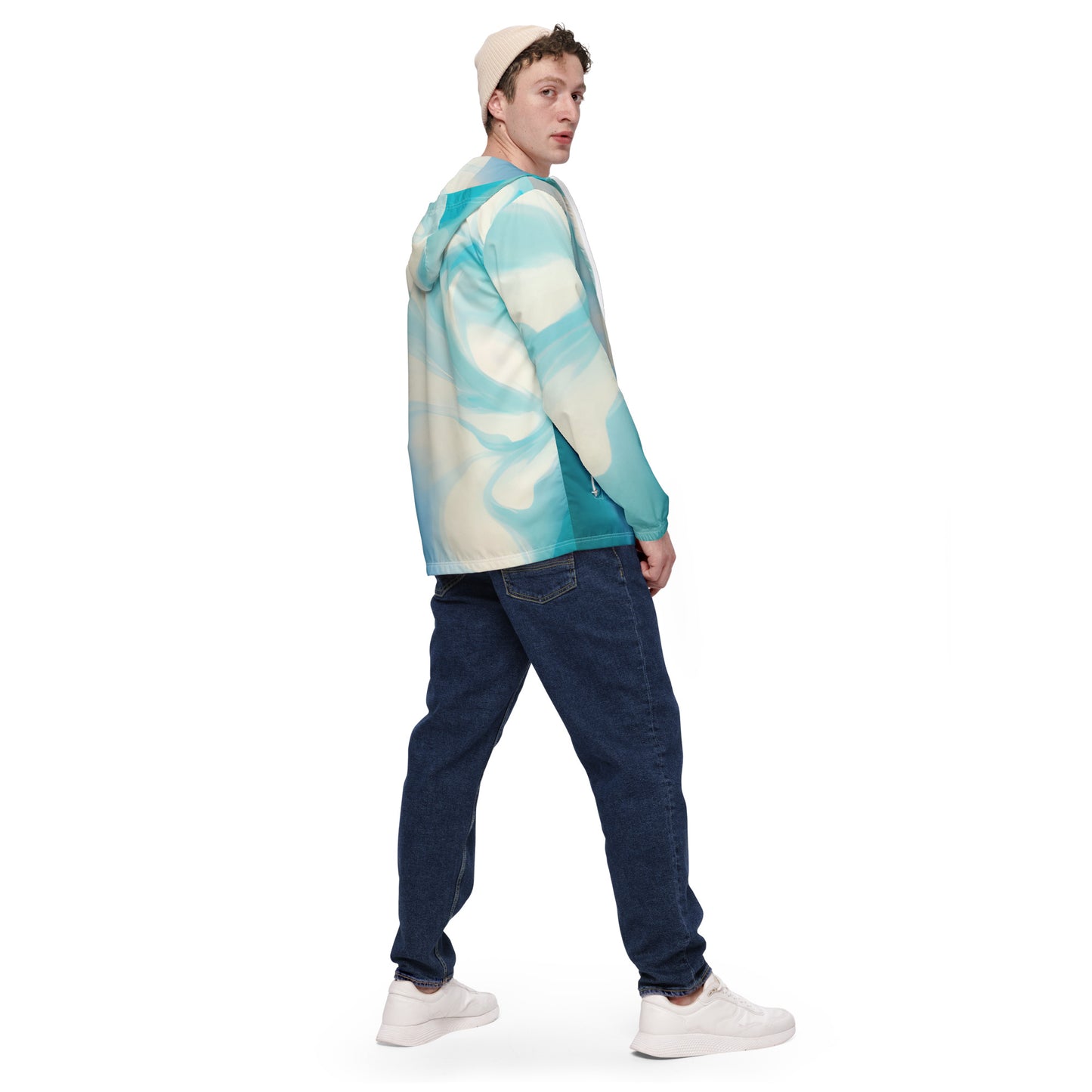 Birdseye White Sands National Park Men’s Windbreaker