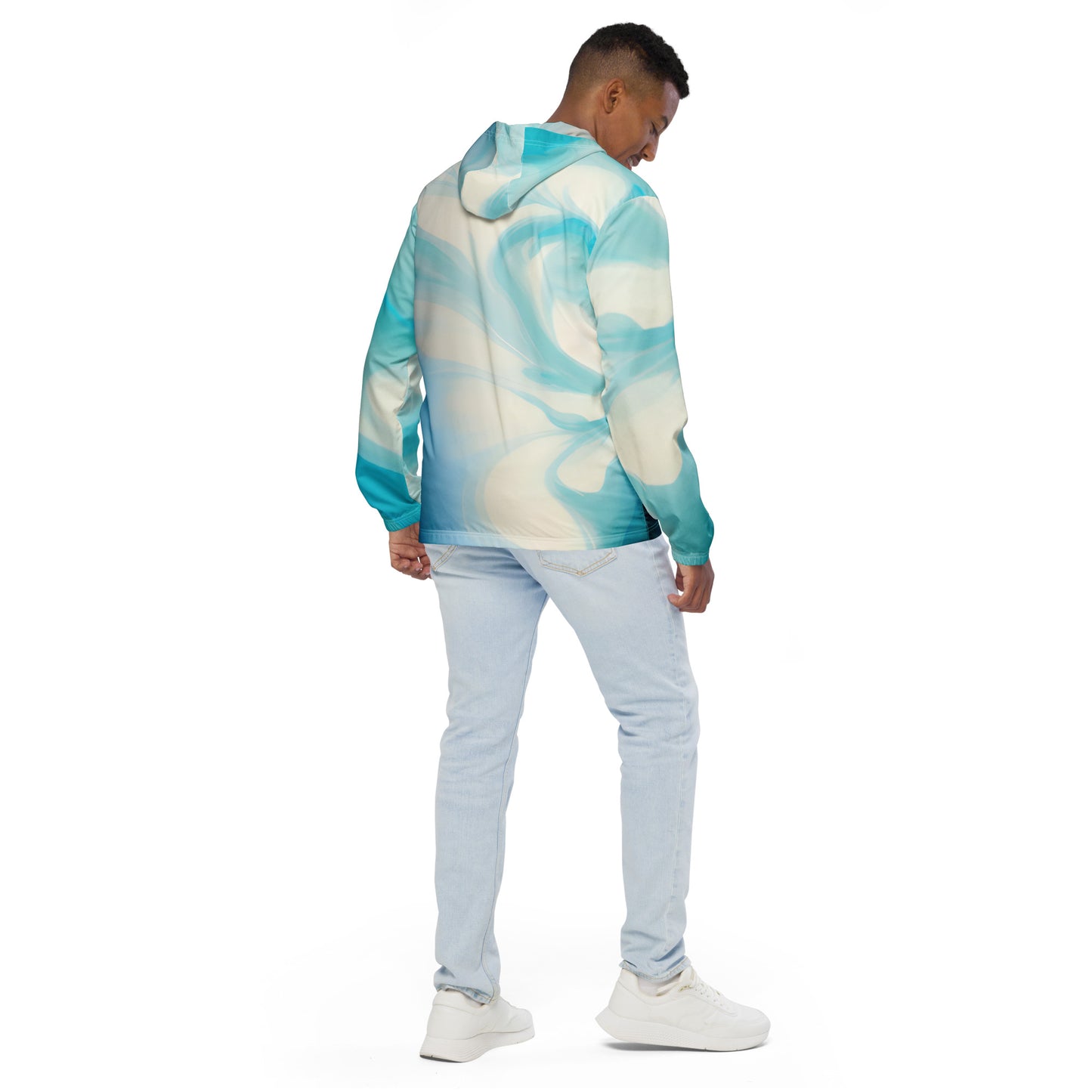 Birdseye White Sands National Park Men’s Windbreaker