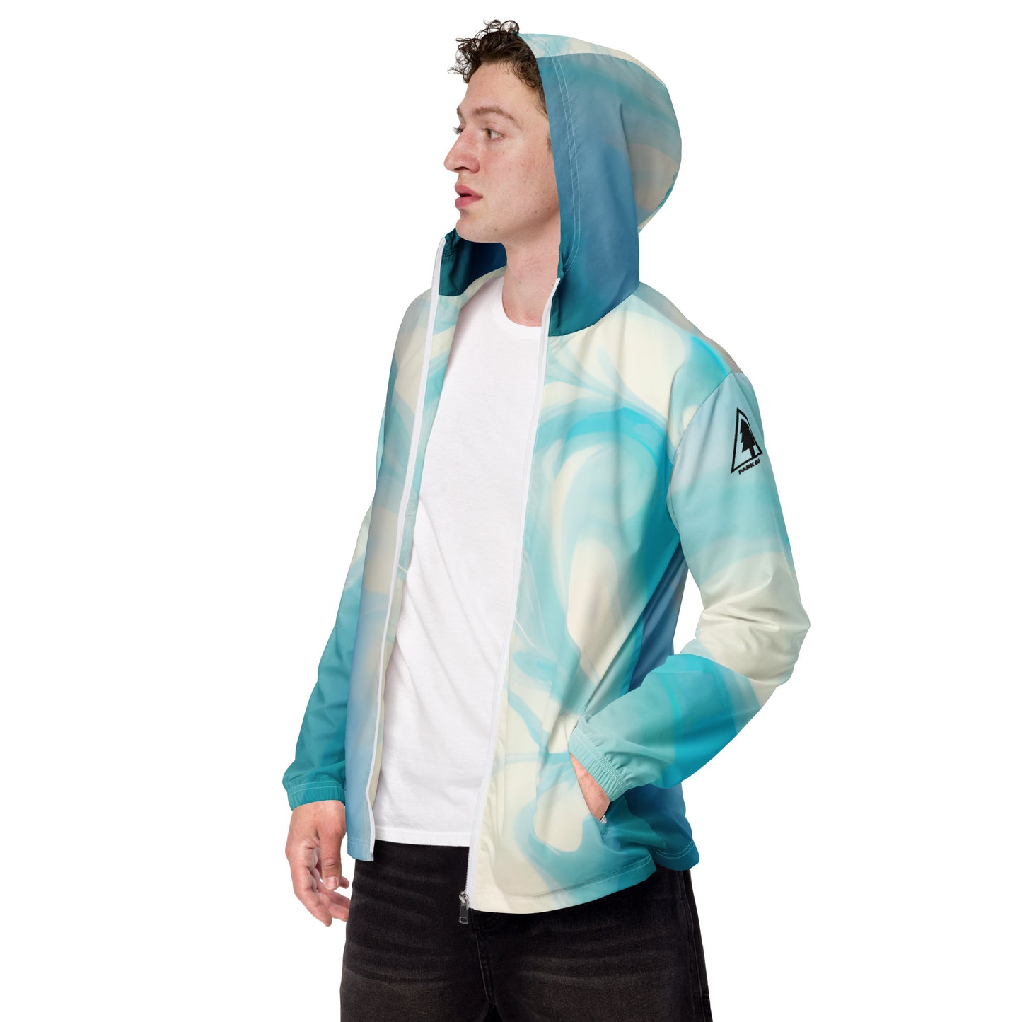Birdseye White Sands National Park Men’s Windbreaker