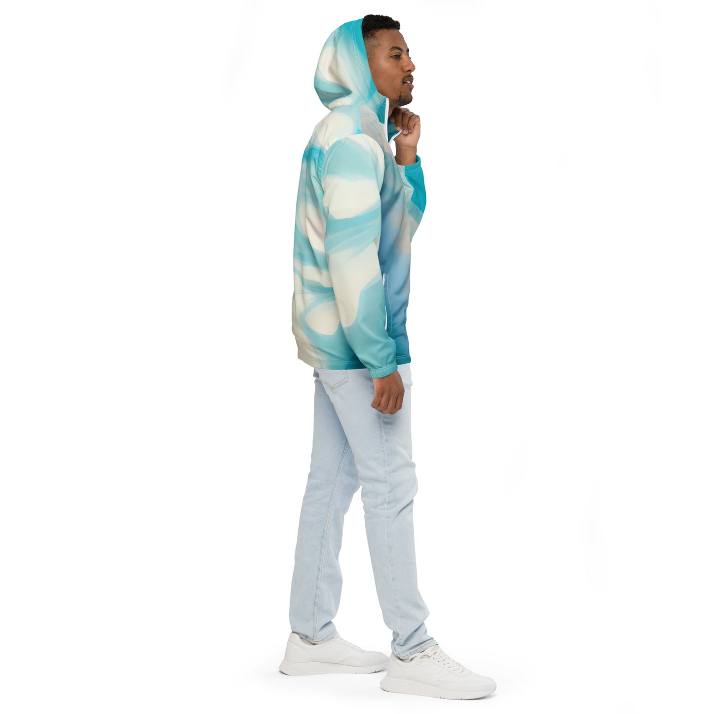 Birdseye White Sands National Park Men’s Windbreaker