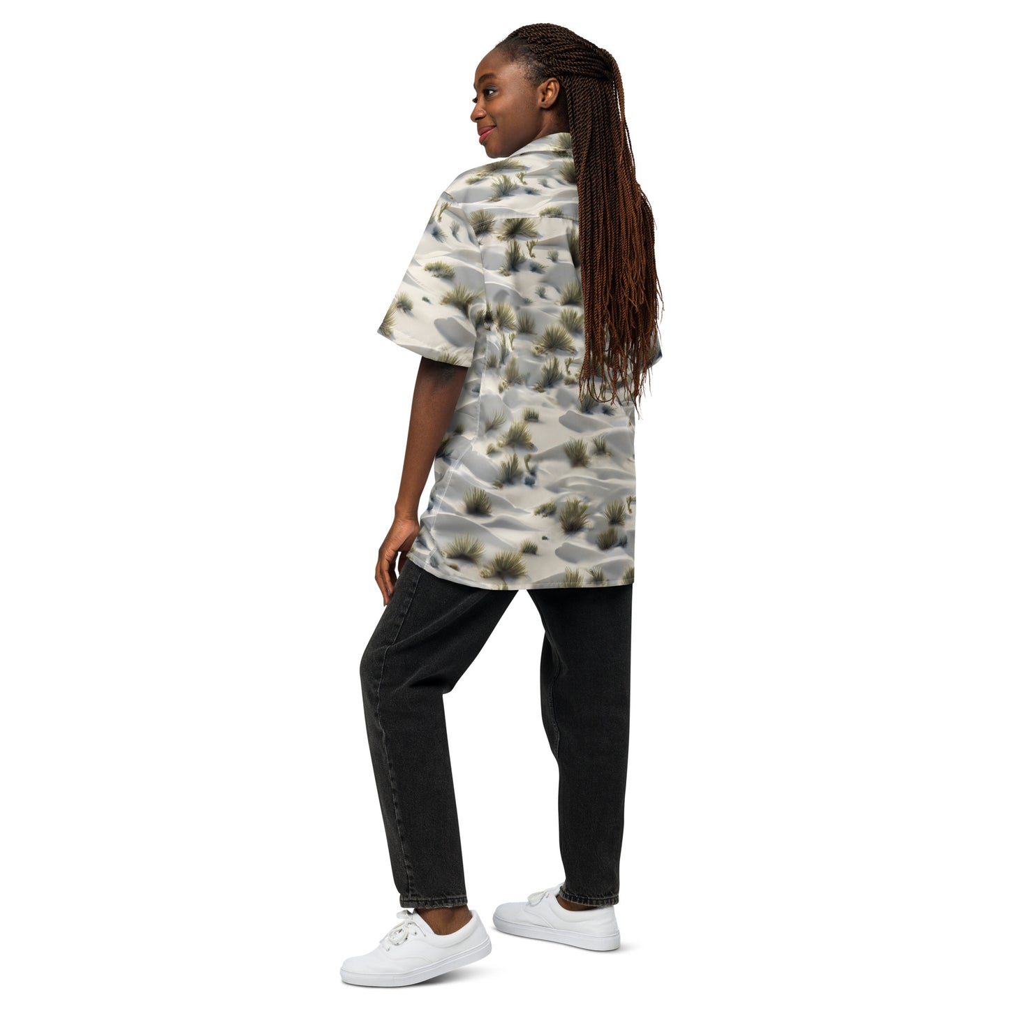White Sands National Park Unisex button shirt