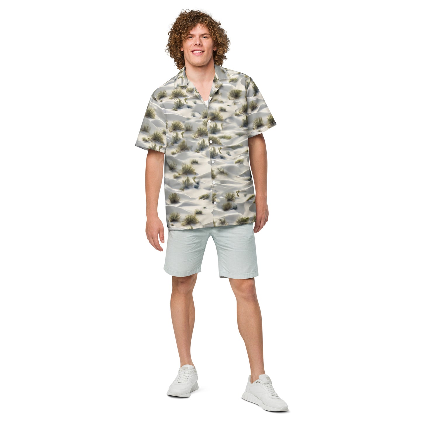 White Sands National Park Unisex button shirt