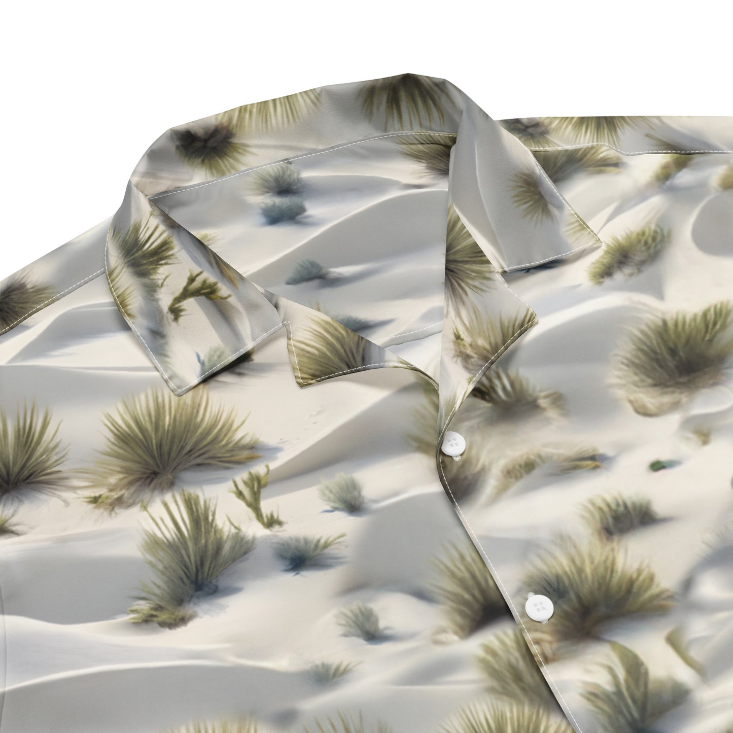 White Sands National Park Unisex button shirt