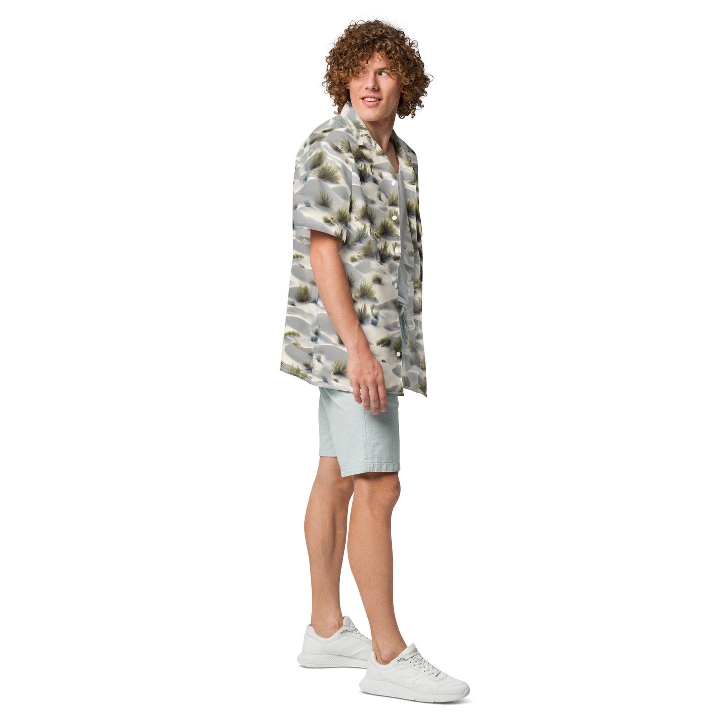 White Sands National Park Unisex button shirt