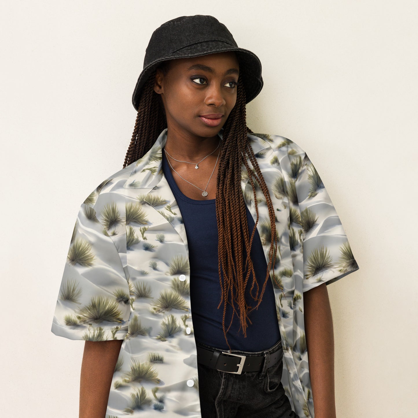 White Sands National Park Unisex button shirt