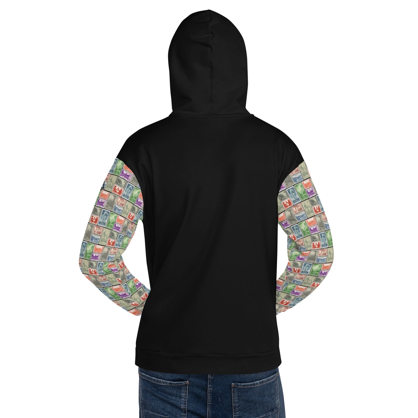 National Park Vintage Postage Stamp Unisex Hoodie