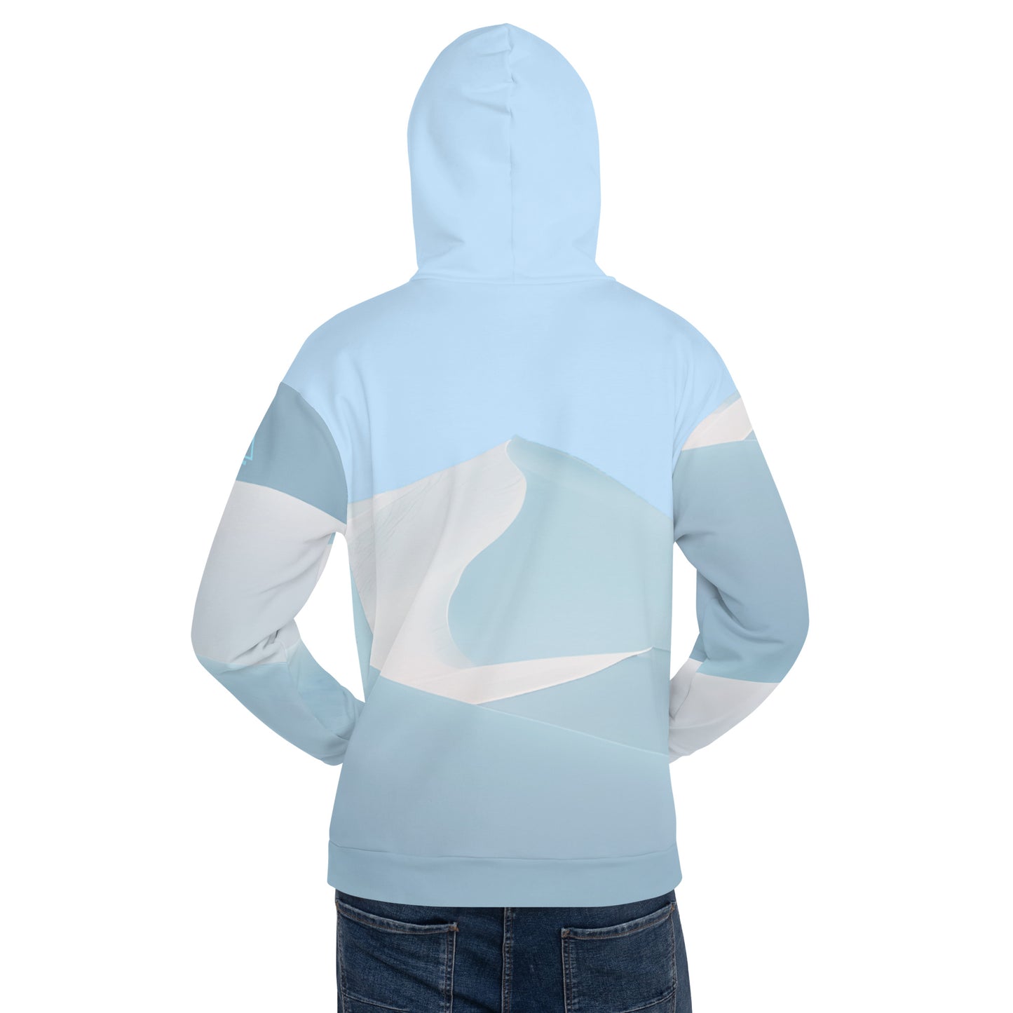 White Sands National Park White Sand Dunes All Over Print Unisex Hoodie