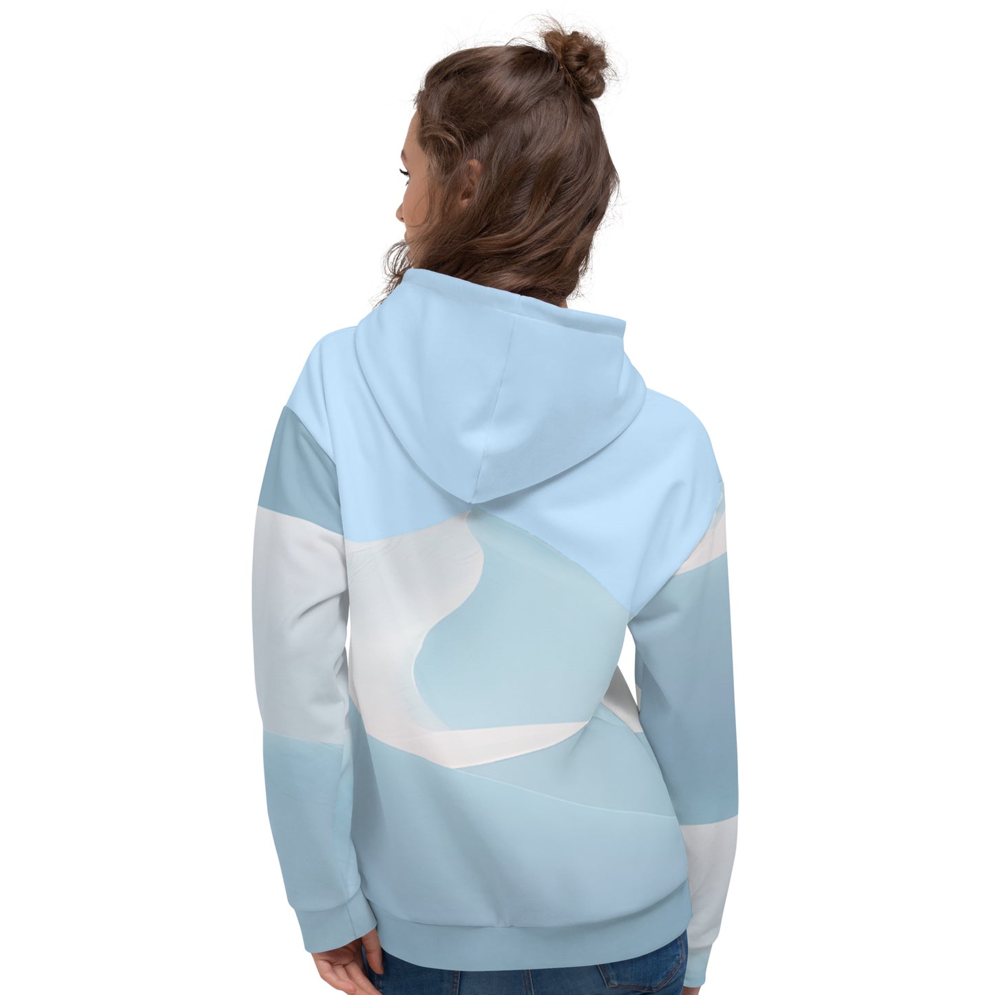 White Sands National Park White Sand Dunes All Over Print Unisex Hoodie