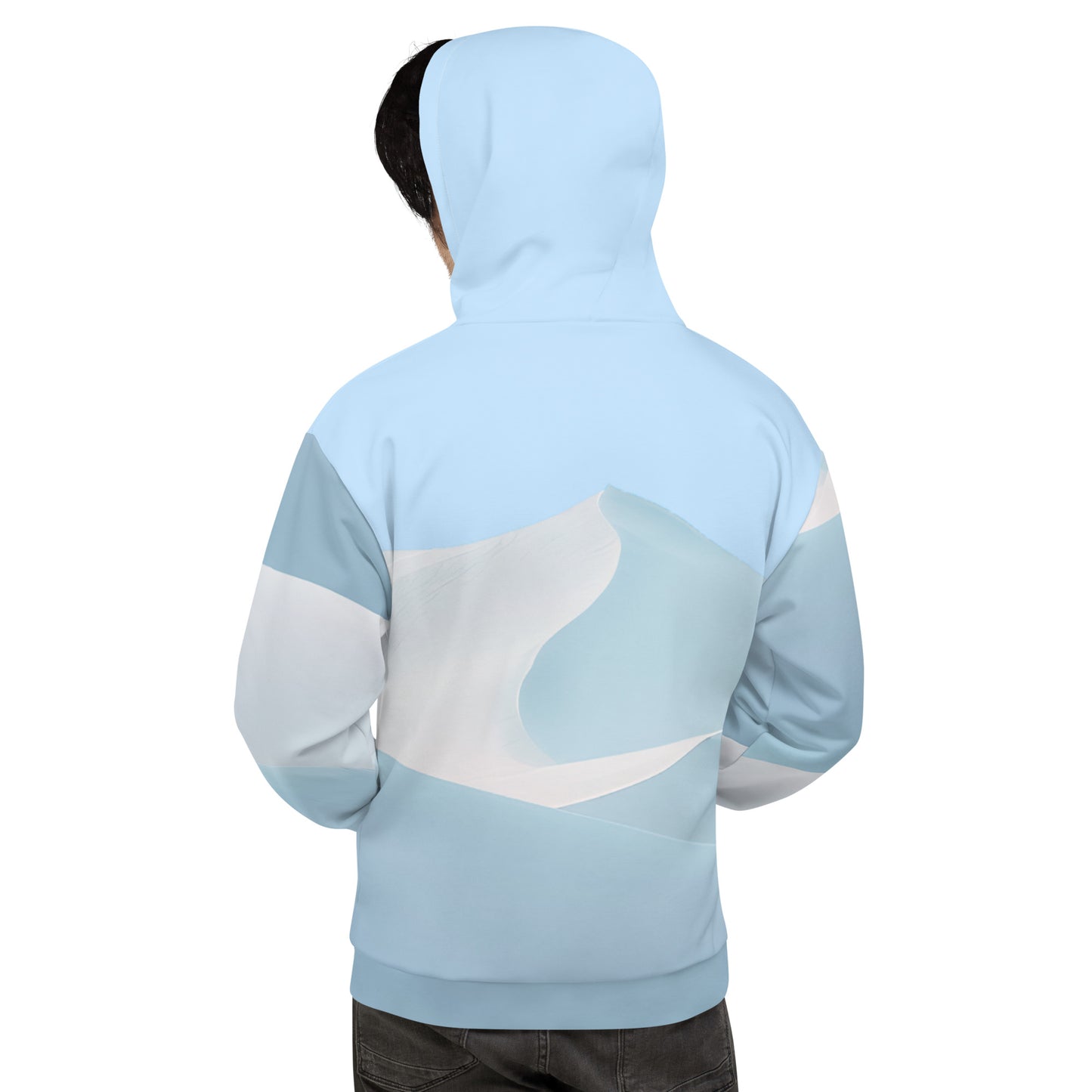 White Sands National Park White Sand Dunes All Over Print Unisex Hoodie