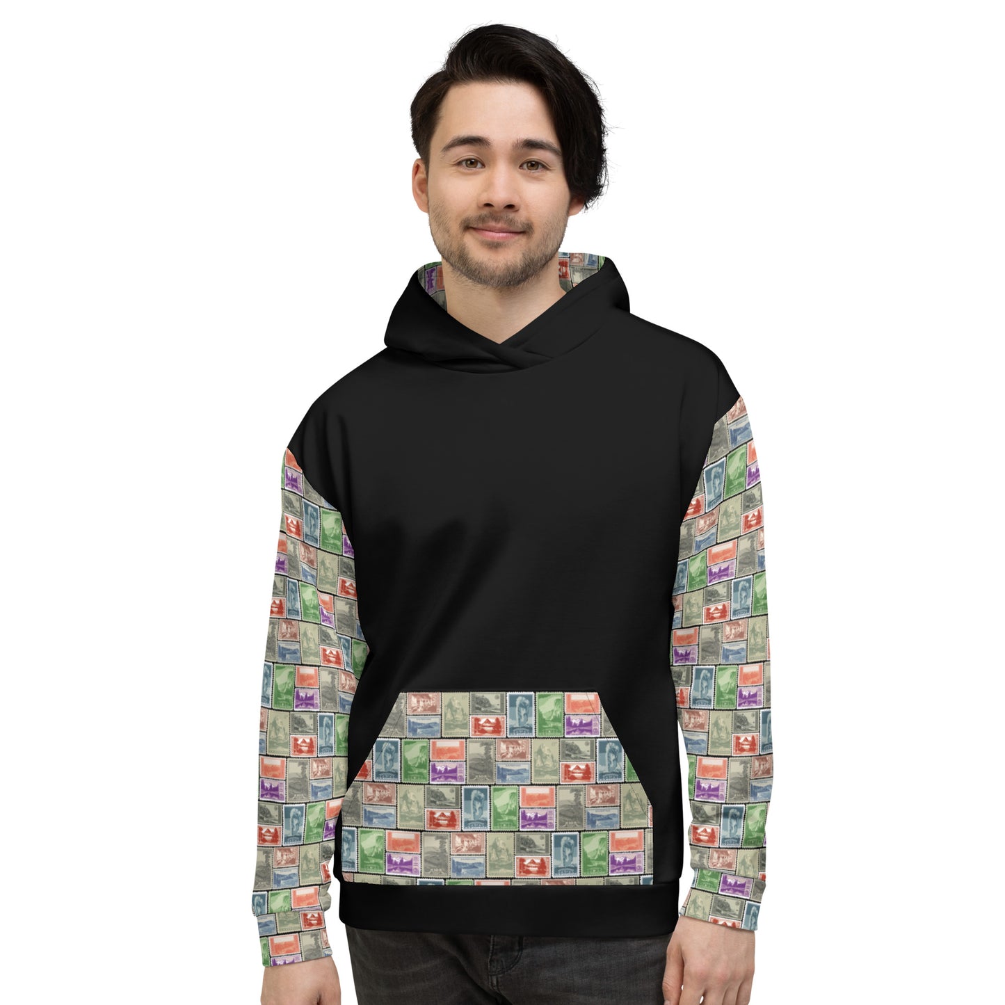 National Park Vintage Postage Stamp Unisex Hoodie