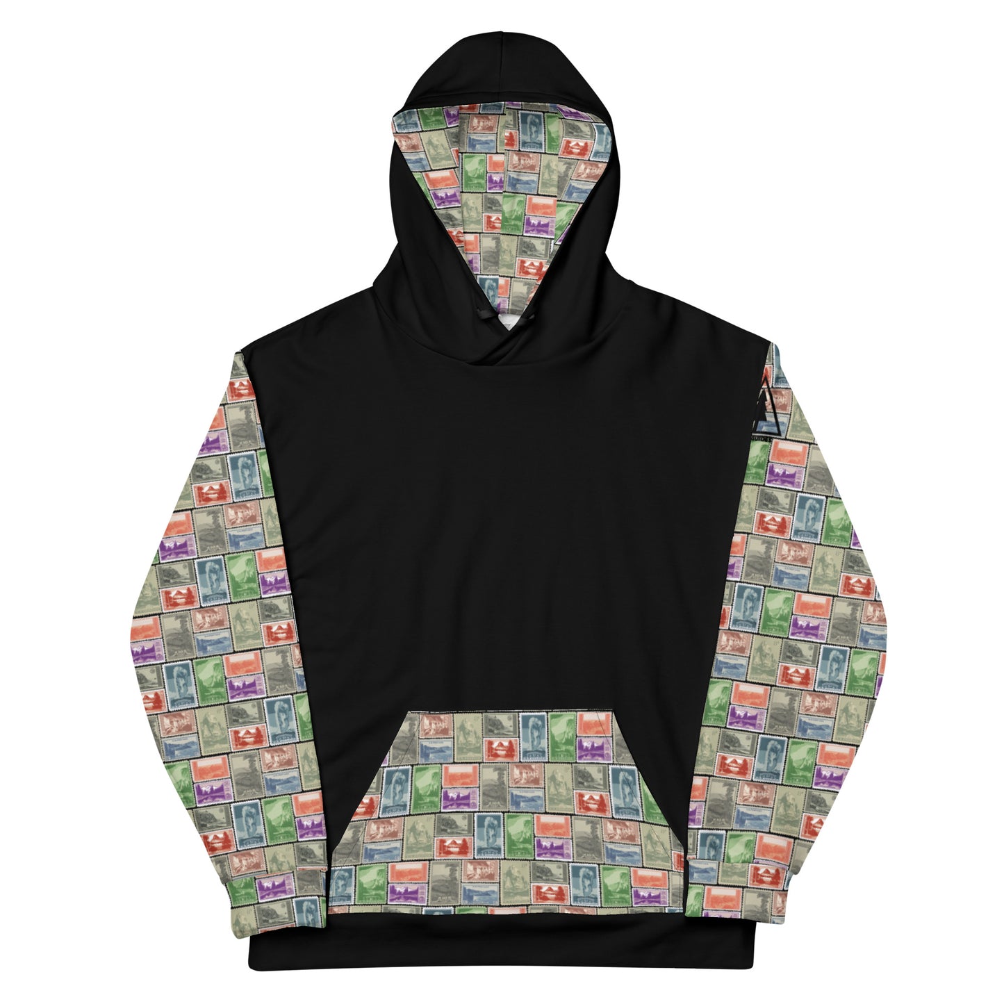 National Park Vintage Postage Stamp Unisex Hoodie