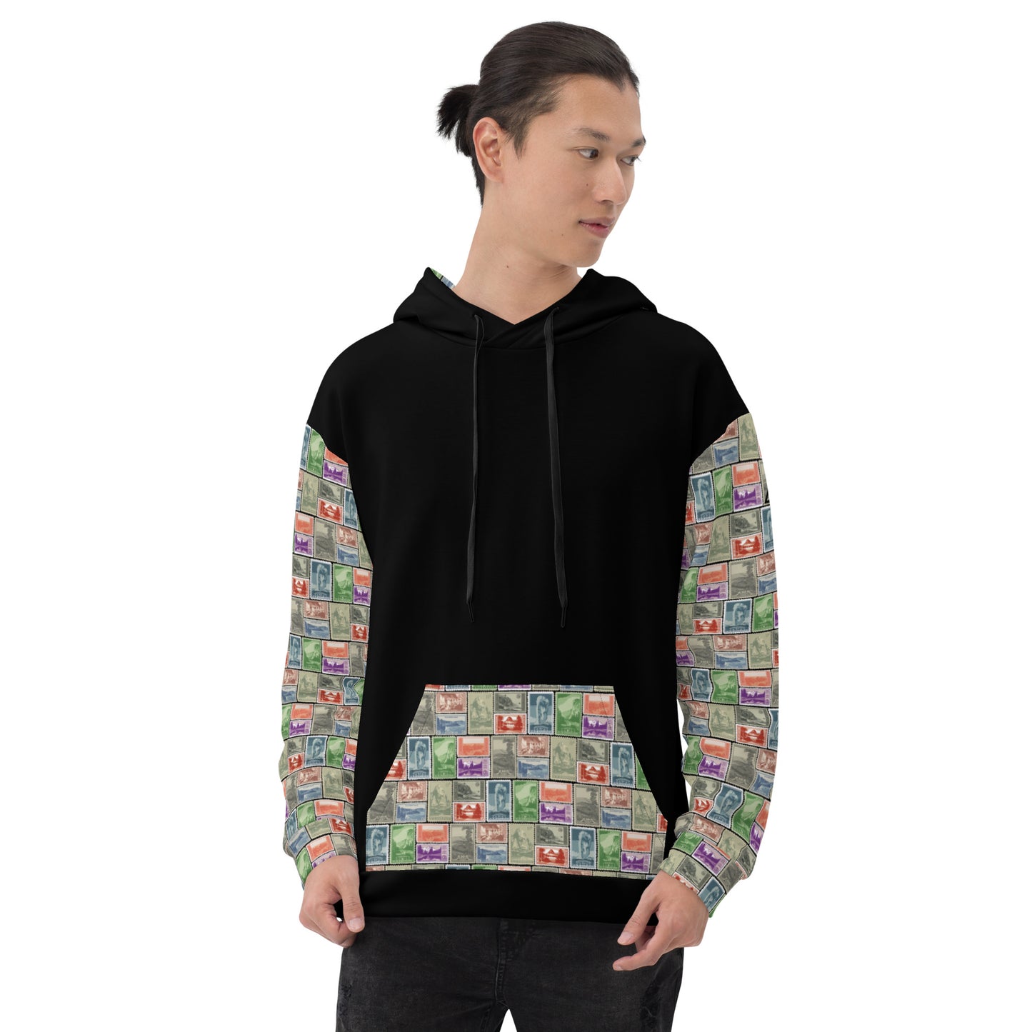 National Park Vintage Postage Stamp Unisex Hoodie
