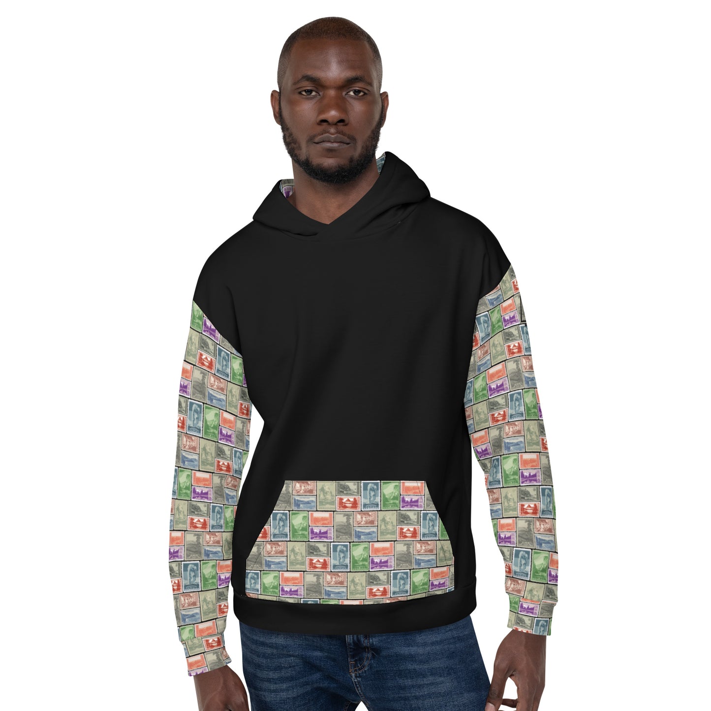 National Park Vintage Postage Stamp Unisex Hoodie