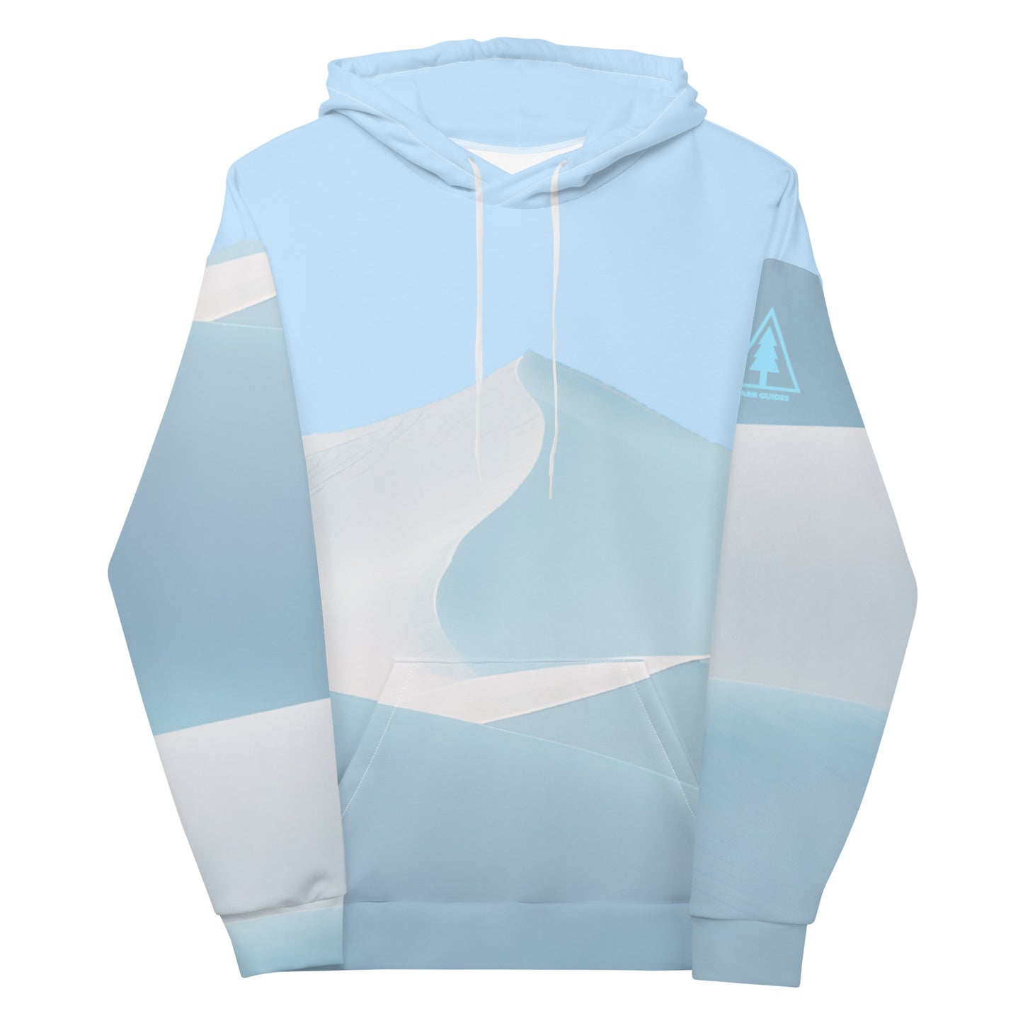 White Sands National Park White Sand Dunes All Over Print Unisex Hoodie