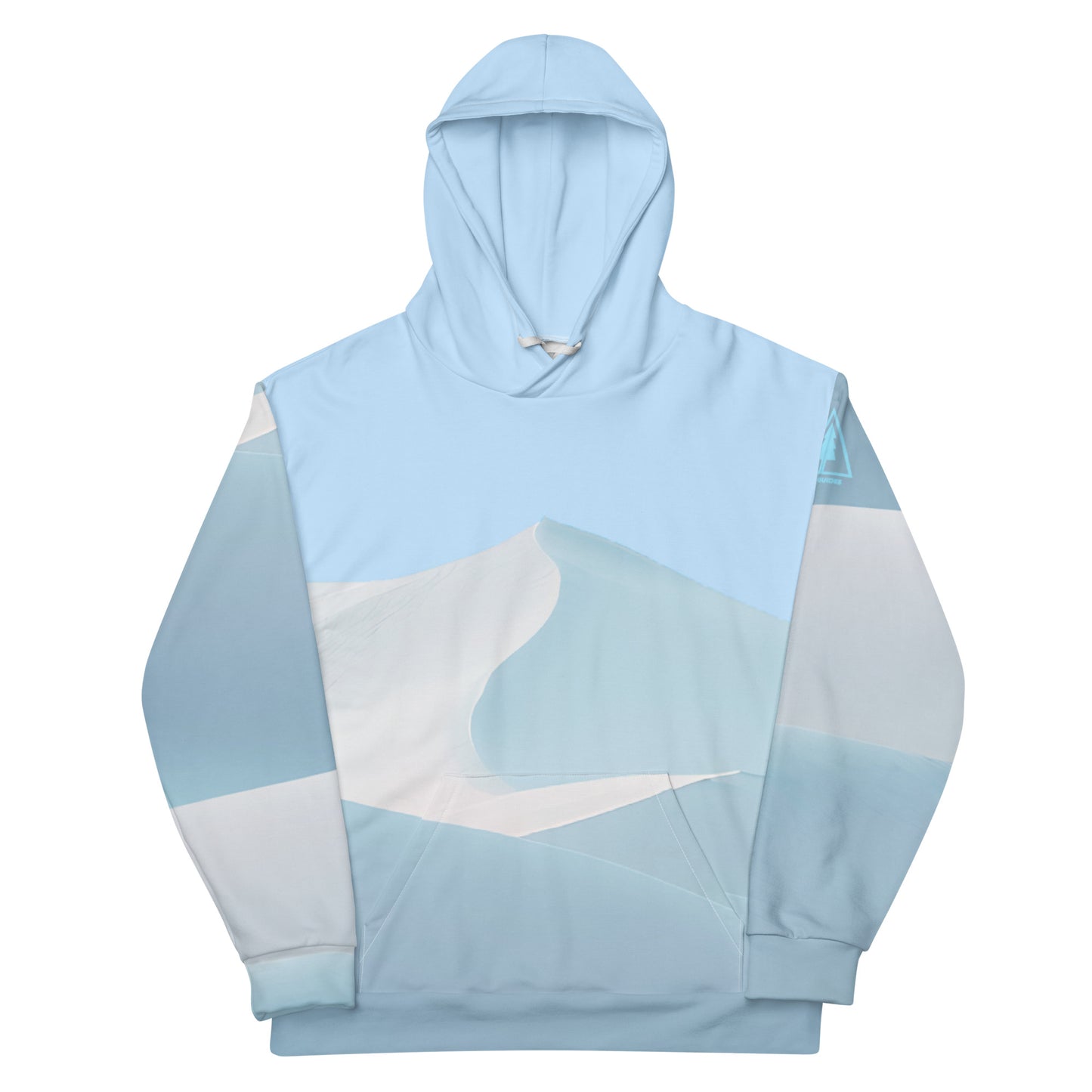White Sands National Park White Sand Dunes All Over Print Unisex Hoodie