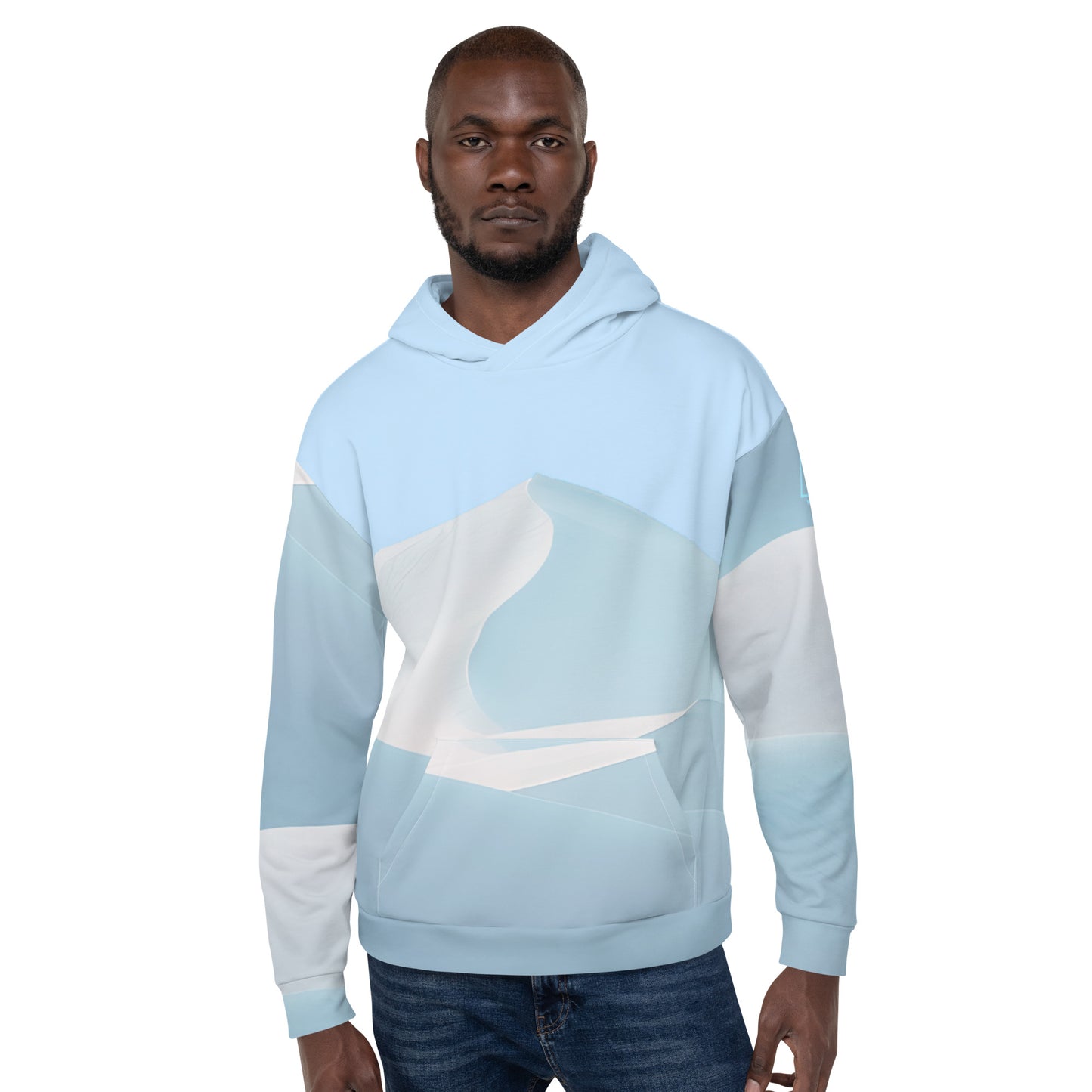 White Sands National Park White Sand Dunes All Over Print Unisex Hoodie