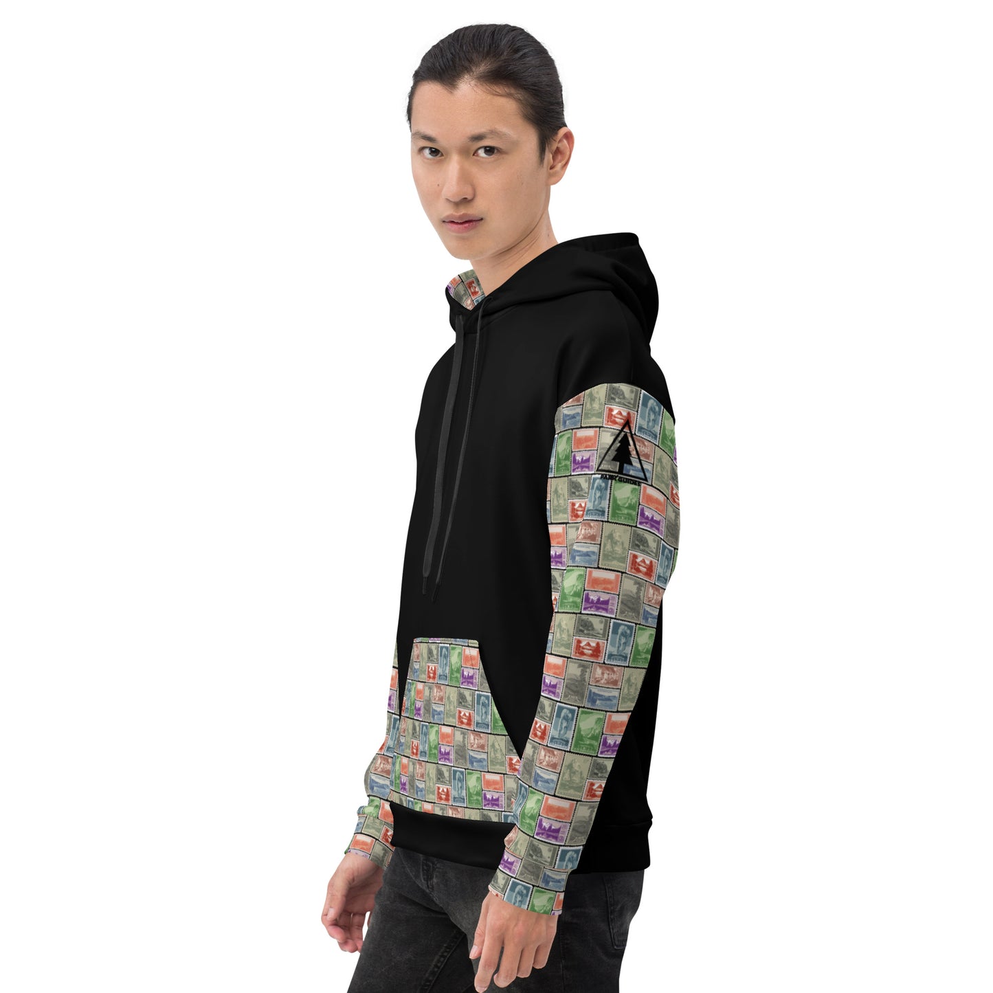 National Park Vintage Postage Stamp Unisex Hoodie