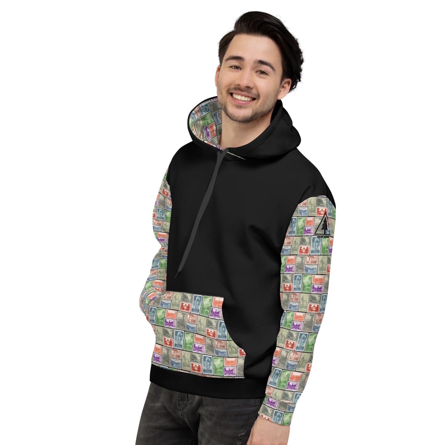 National Park Vintage Postage Stamp Unisex Hoodie