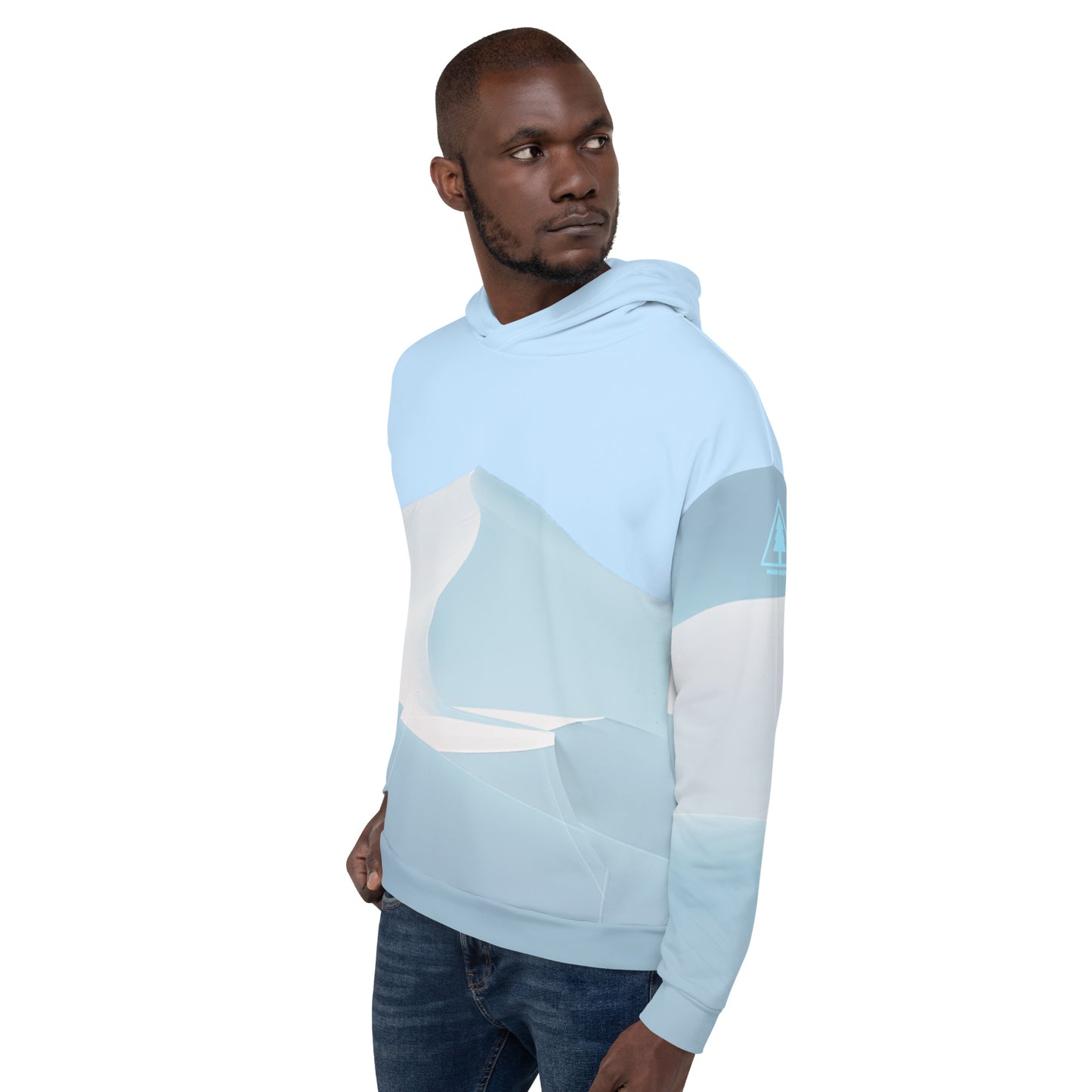 White Sands National Park White Sand Dunes All Over Print Unisex Hoodie