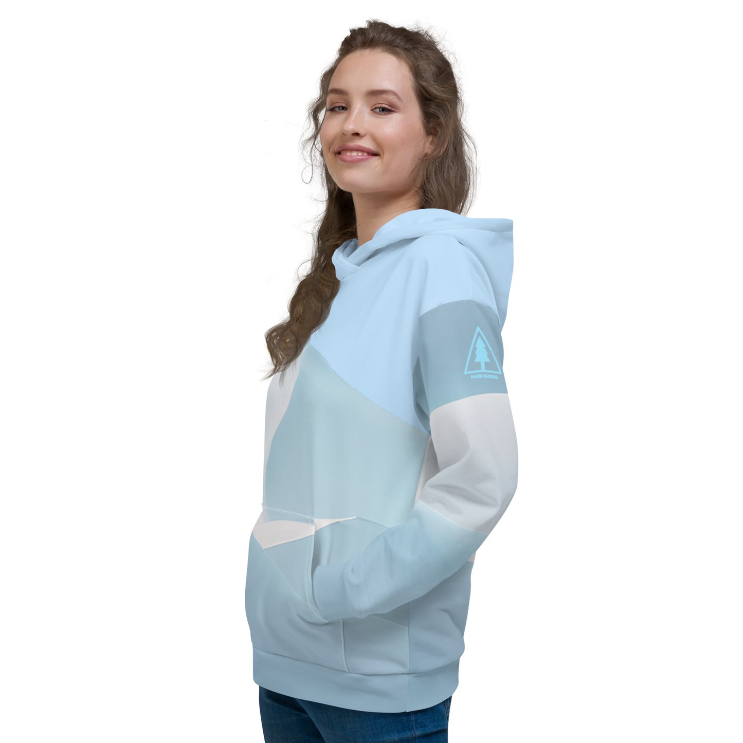 White Sands National Park White Sand Dunes All Over Print Unisex Hoodie