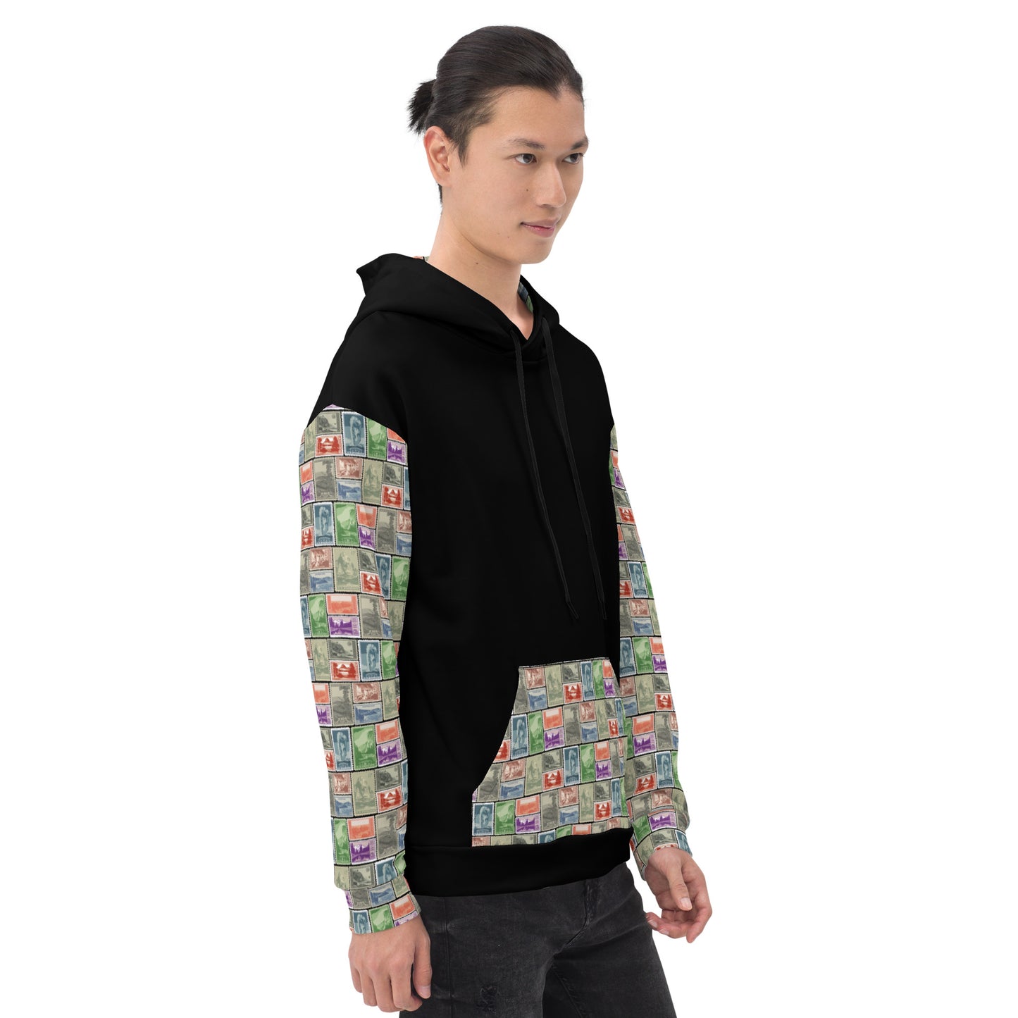 National Park Vintage Postage Stamp Unisex Hoodie
