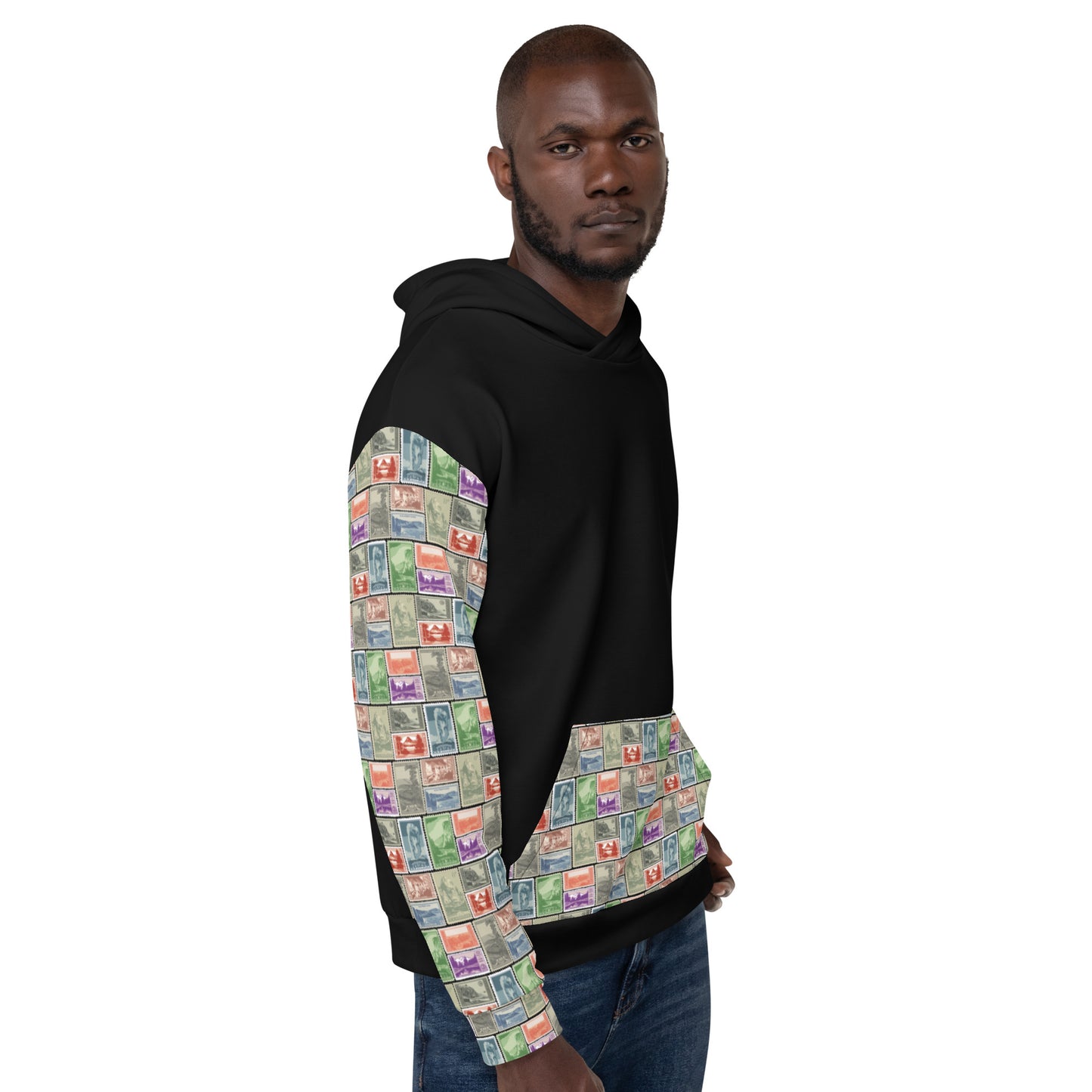 National Park Vintage Postage Stamp Unisex Hoodie