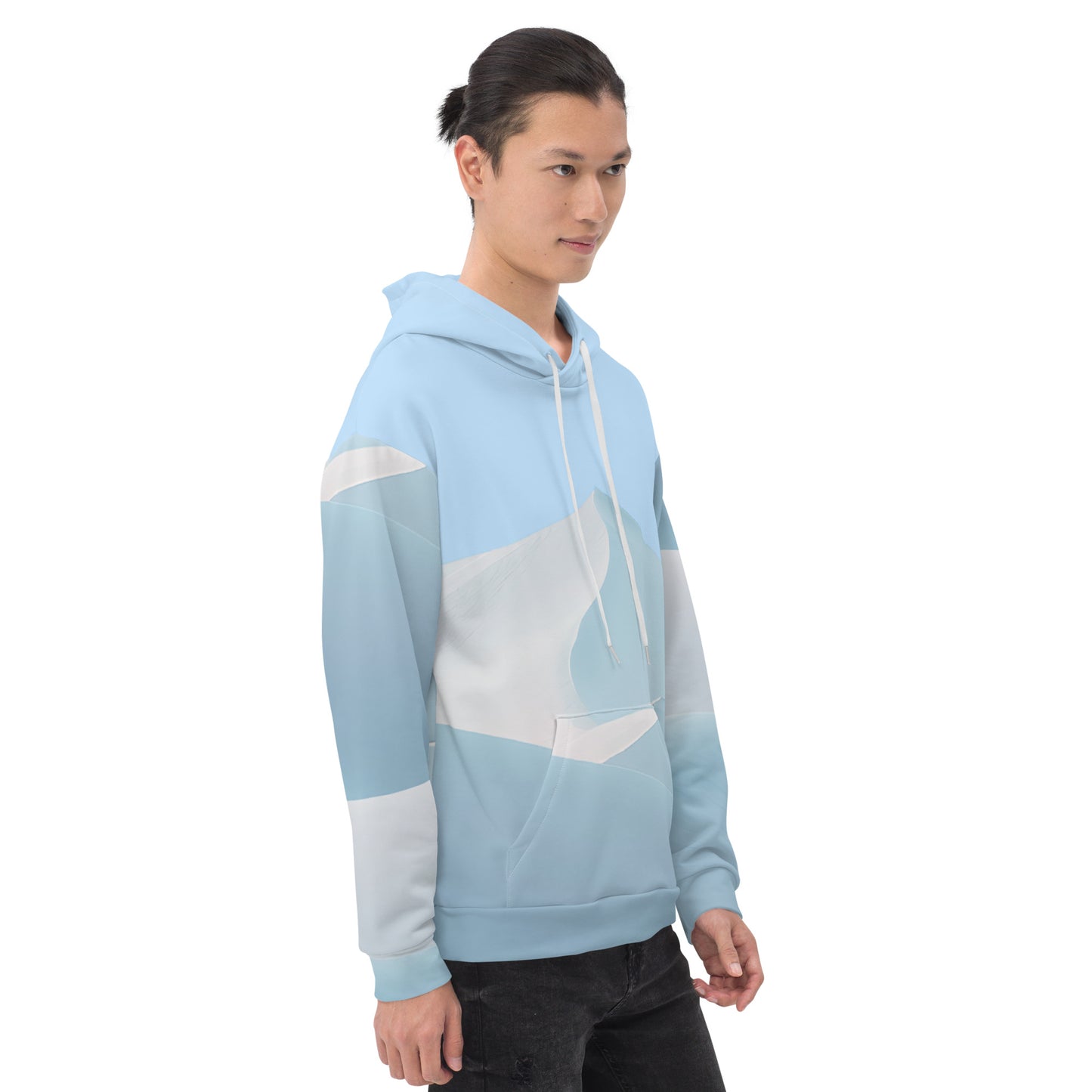 White Sands National Park White Sand Dunes All Over Print Unisex Hoodie