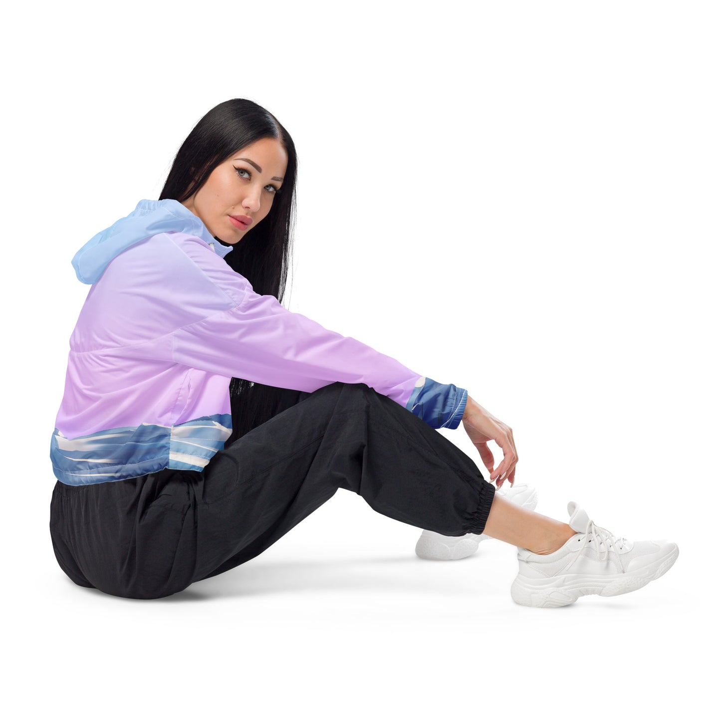 White Sands National Park Women’s Cropped Windbreaker