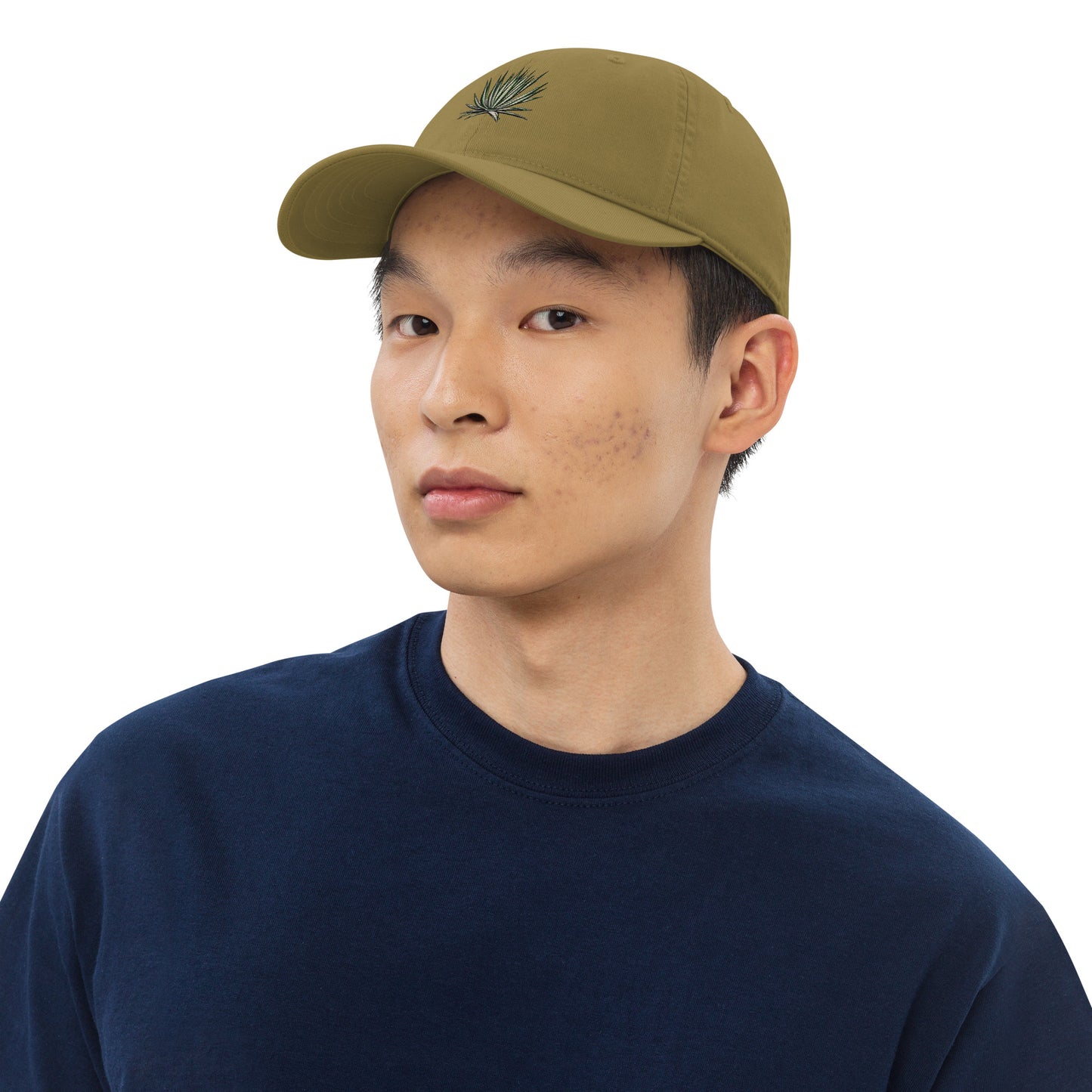 White Sands Yucca Embroidered Organic Dad Hat