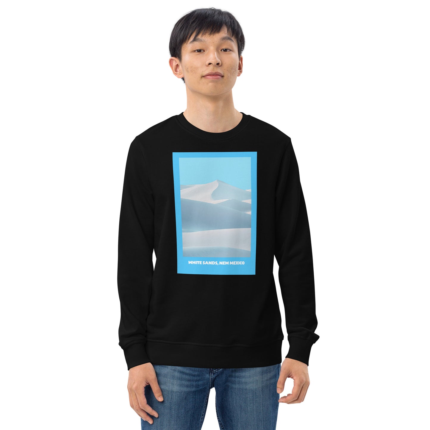 White Sands National Park Unisex organic sweatshirt