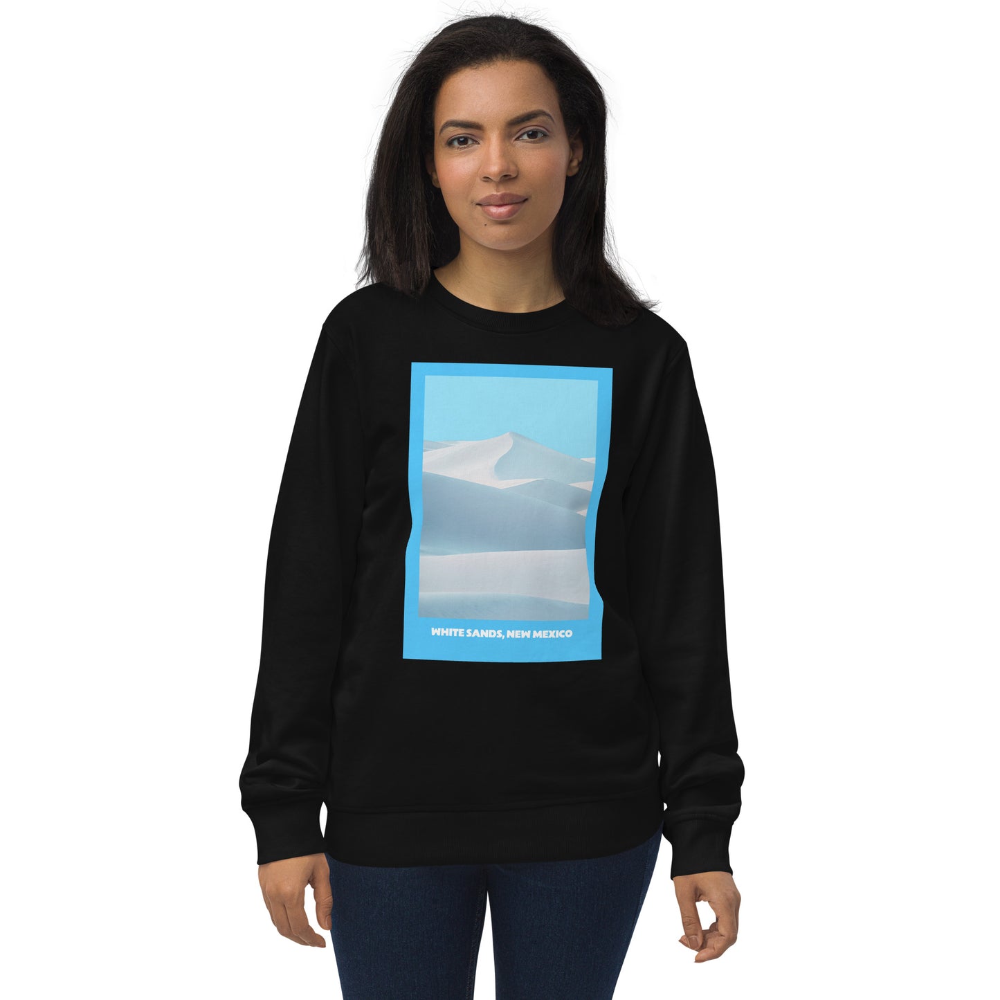 White Sands National Park Unisex organic sweatshirt