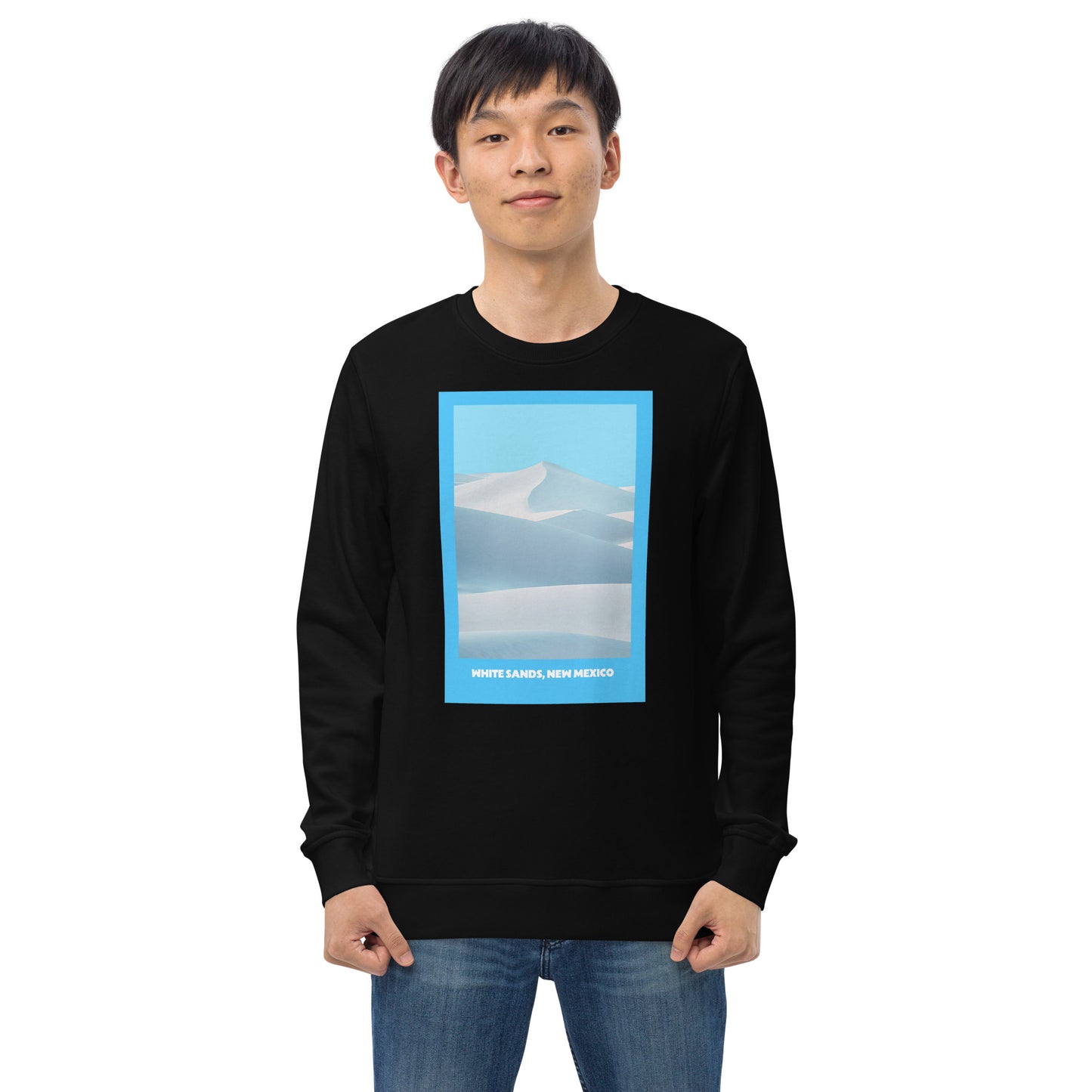 White Sands National Park Unisex organic sweatshirt