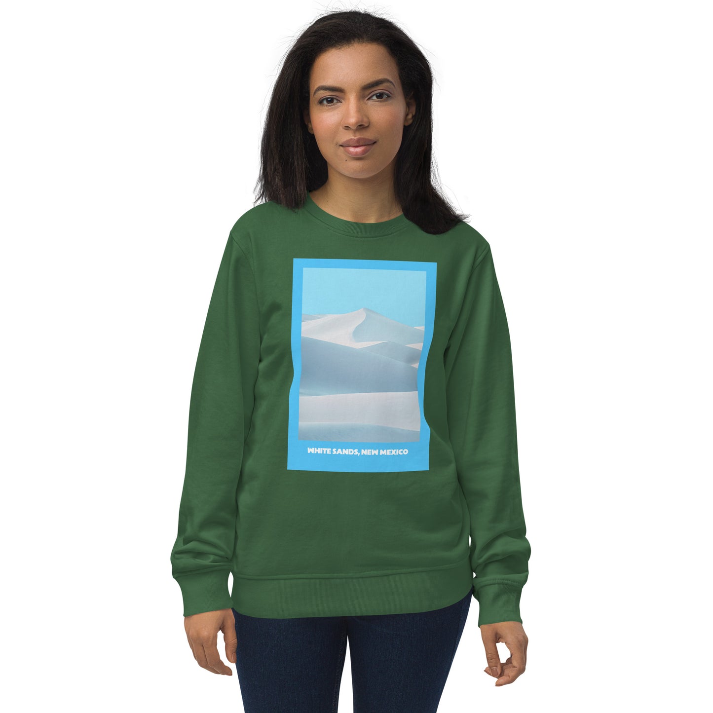 White Sands National Park Unisex organic sweatshirt