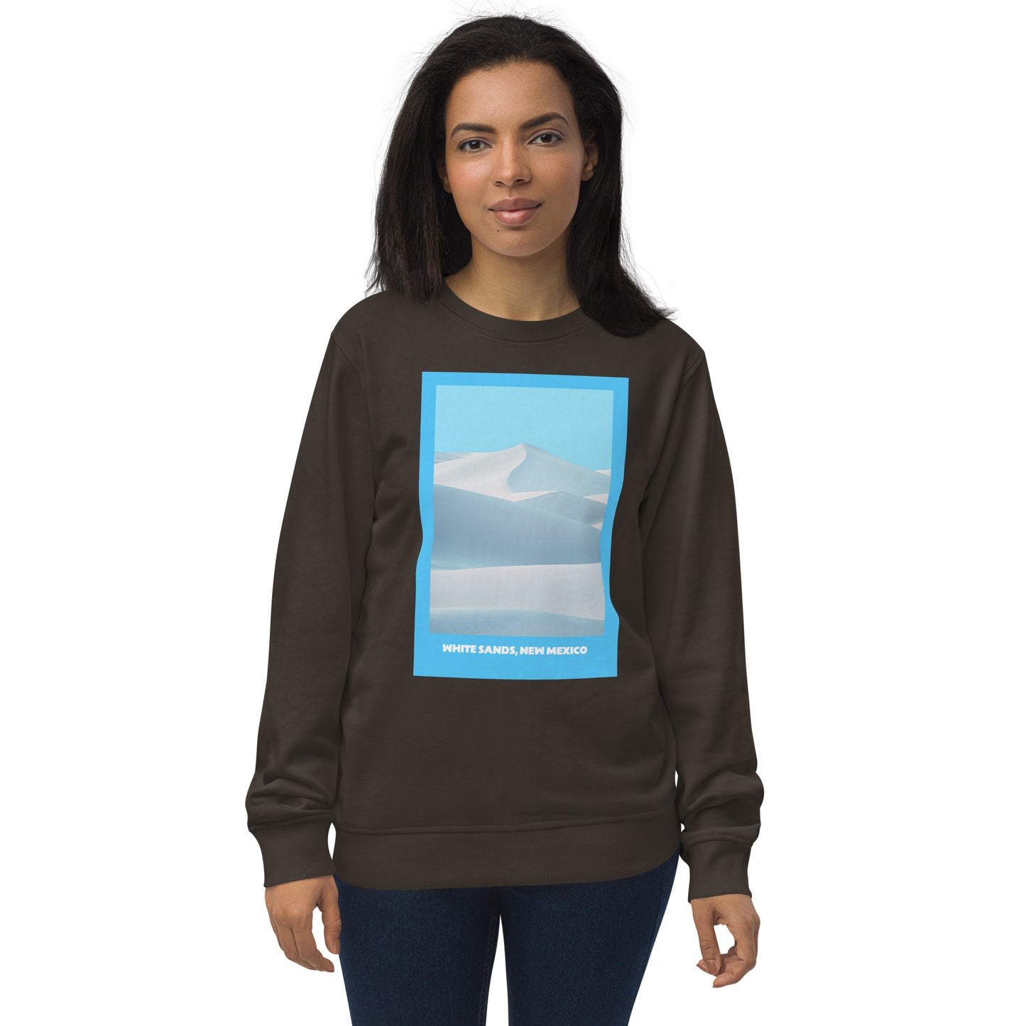 White Sands National Park Unisex organic sweatshirt