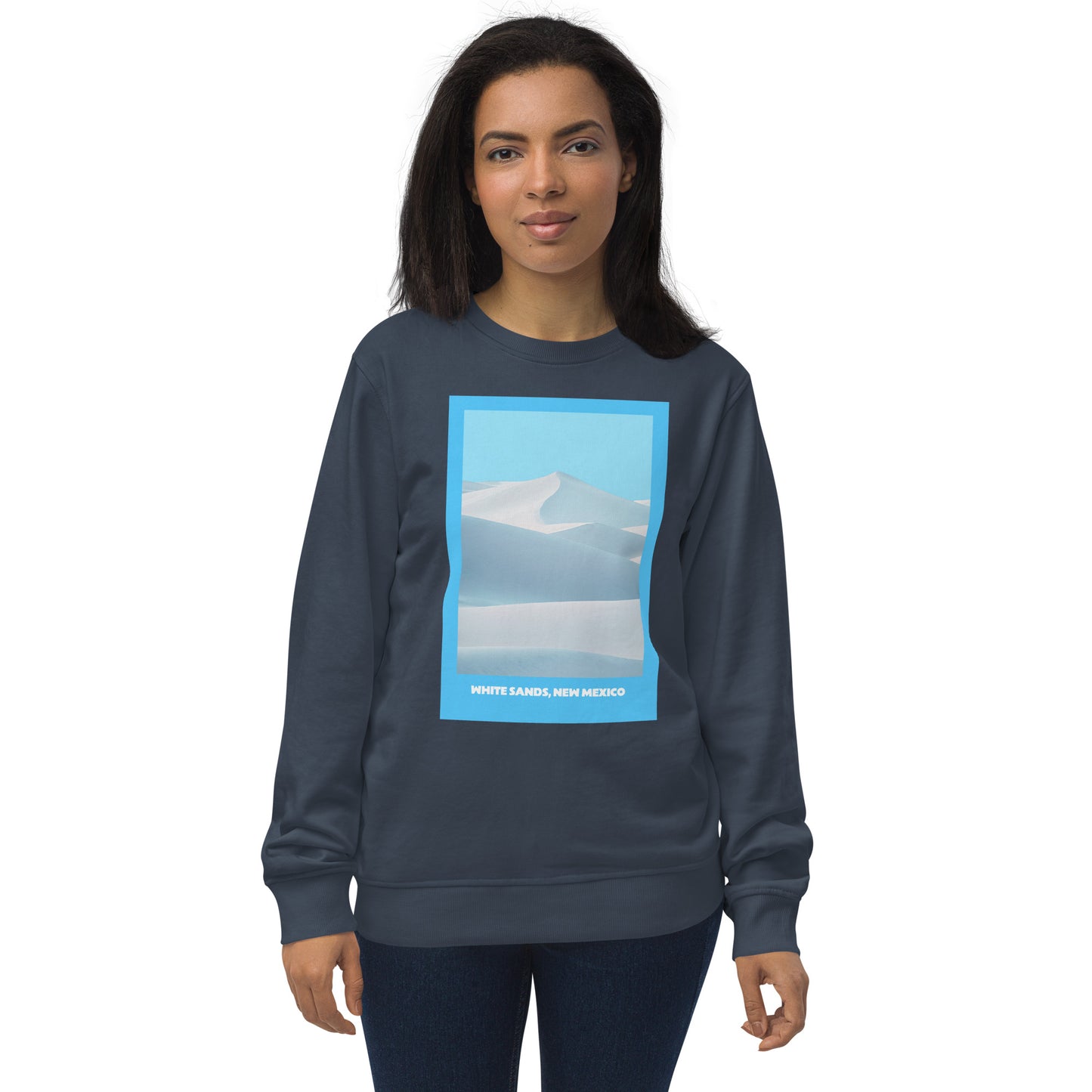 White Sands National Park Unisex organic sweatshirt