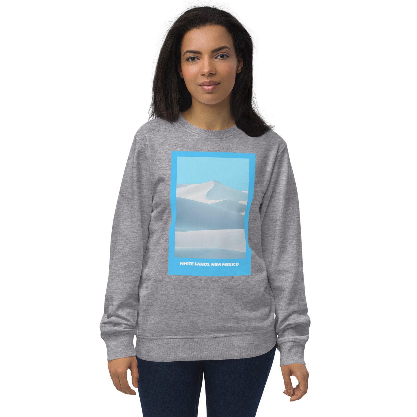 White Sands National Park Unisex organic sweatshirt