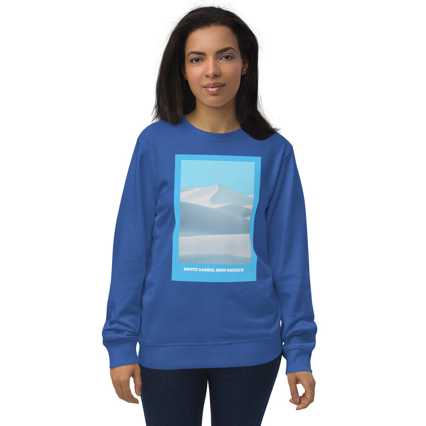White Sands National Park Unisex organic sweatshirt
