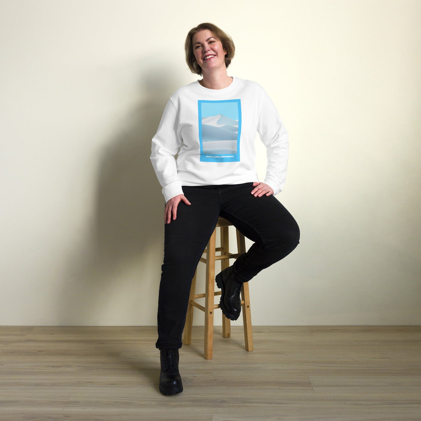 White Sands National Park Unisex organic sweatshirt