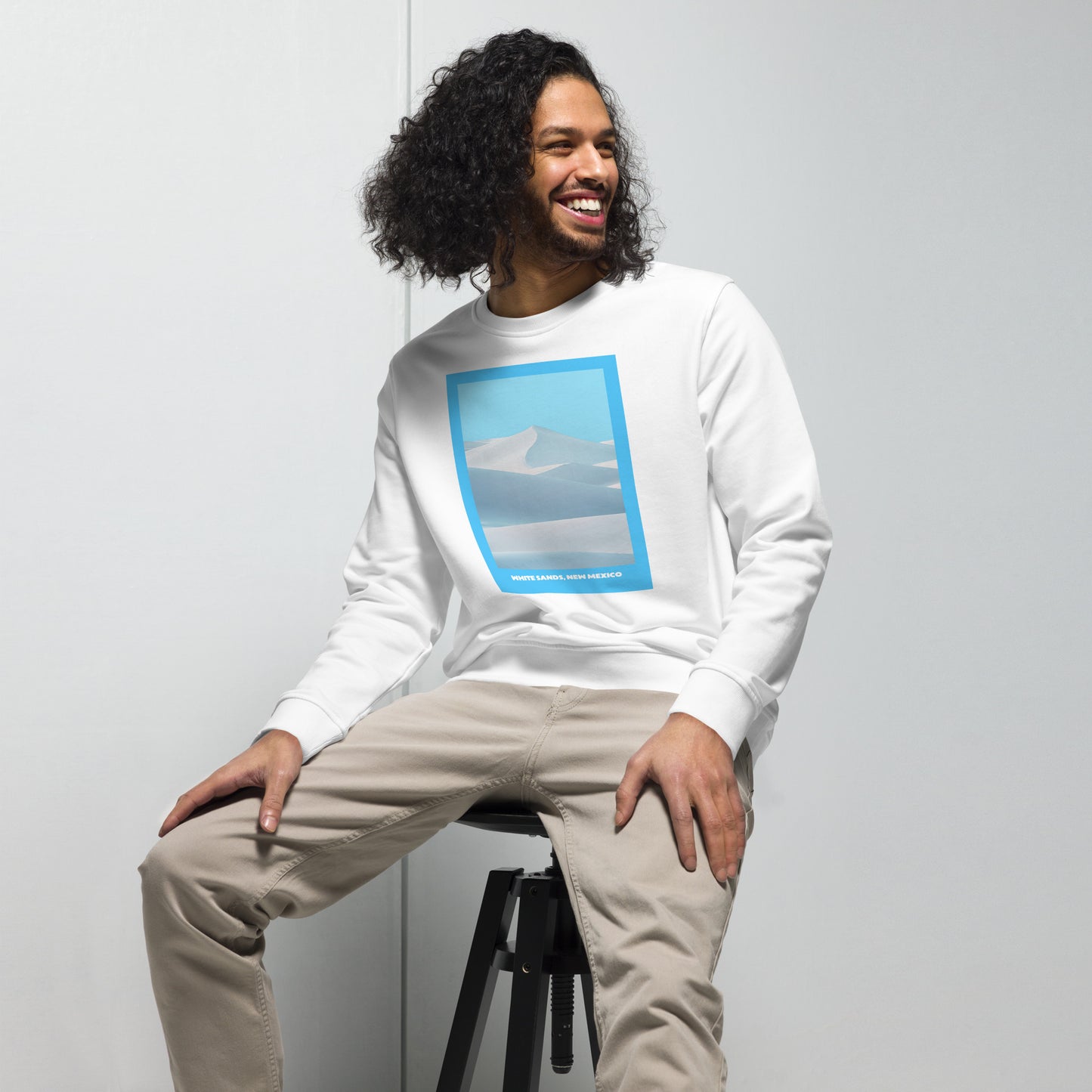 White Sands National Park Unisex organic sweatshirt