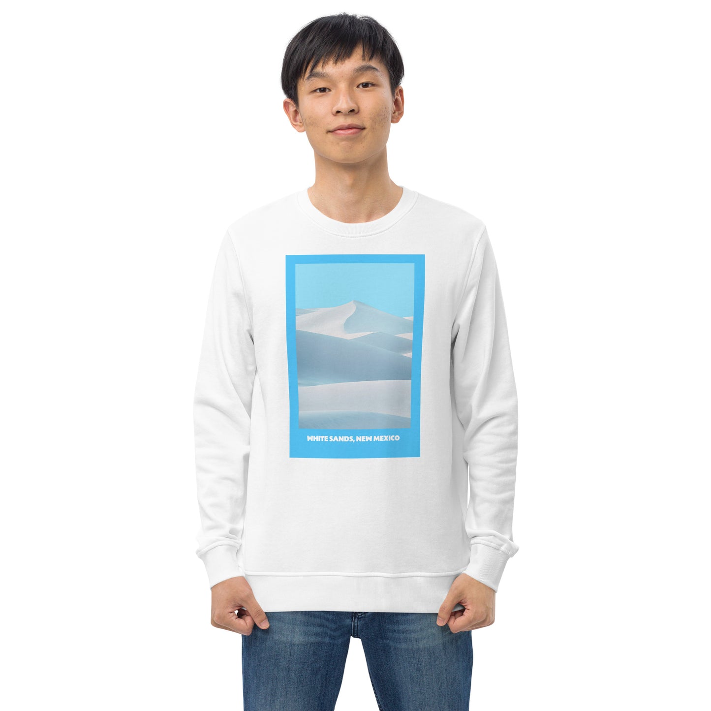 White Sands National Park Unisex organic sweatshirt