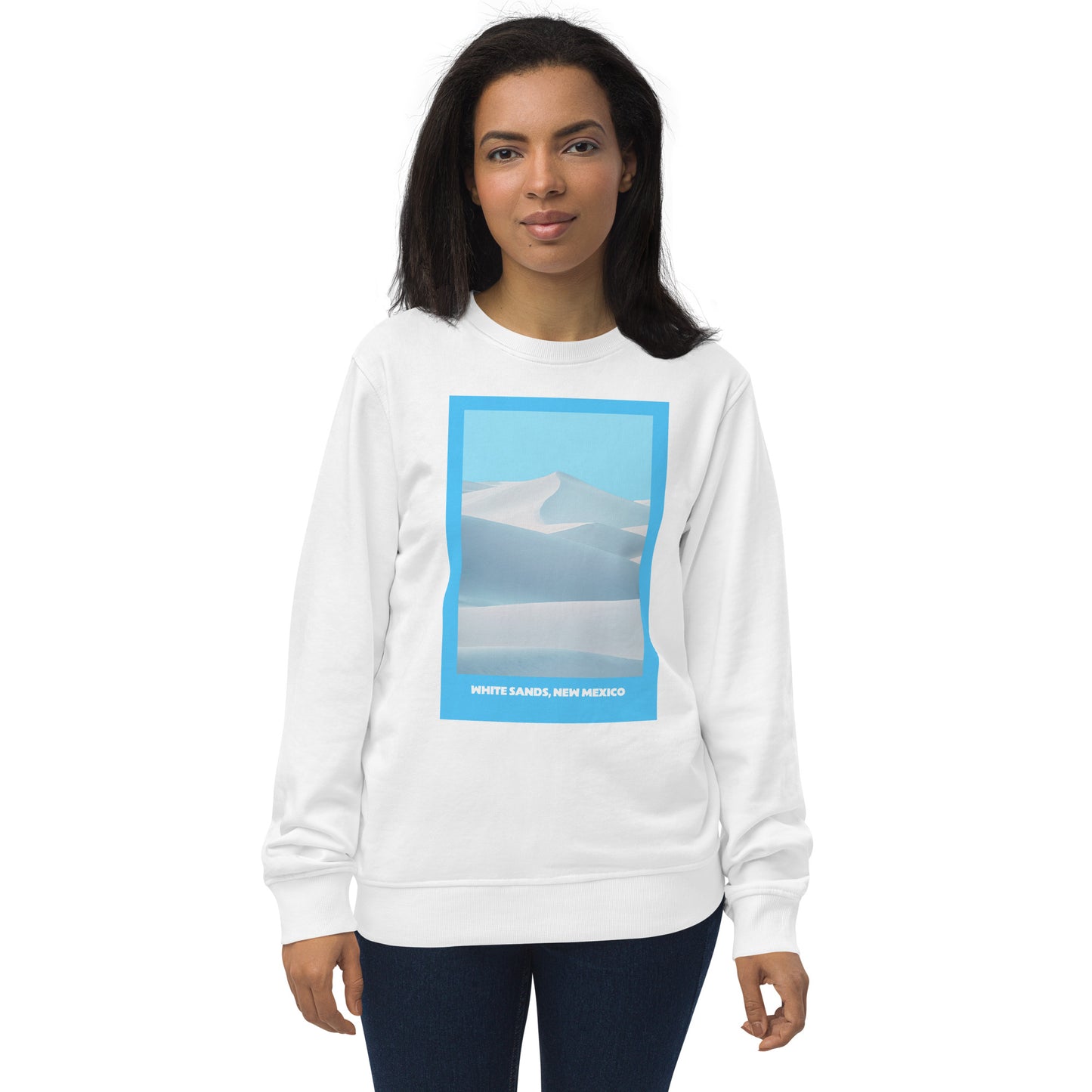 White Sands National Park Unisex organic sweatshirt