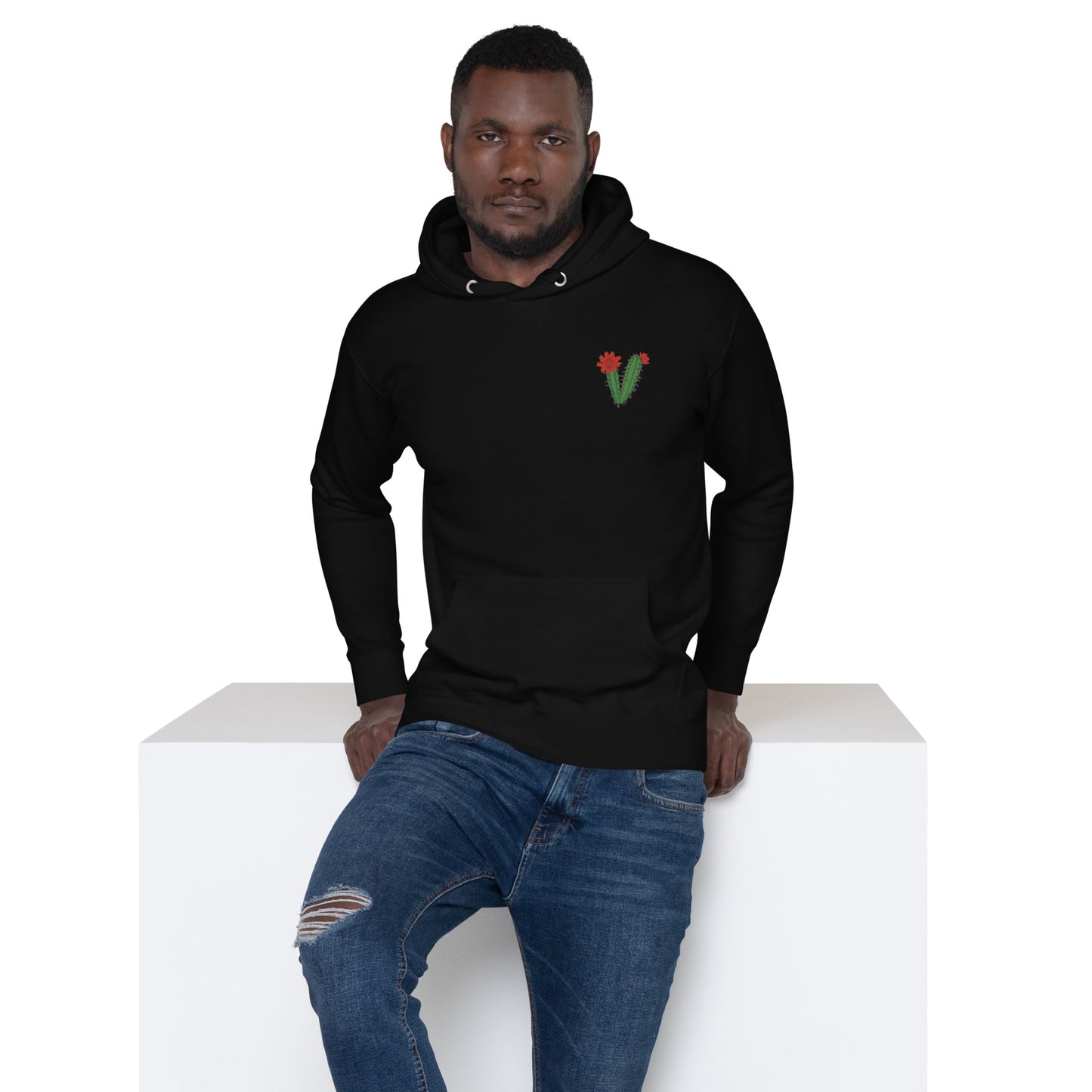 White Sands National Park Embroidery Unisex Hoodie