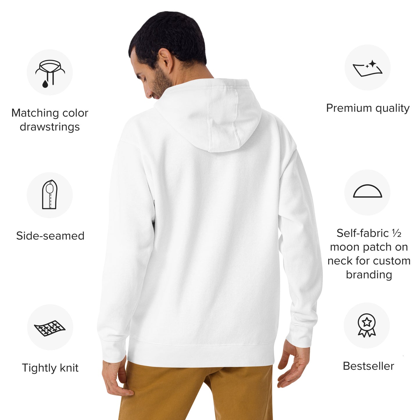 White Sands National Park Embroidery Unisex Hoodie