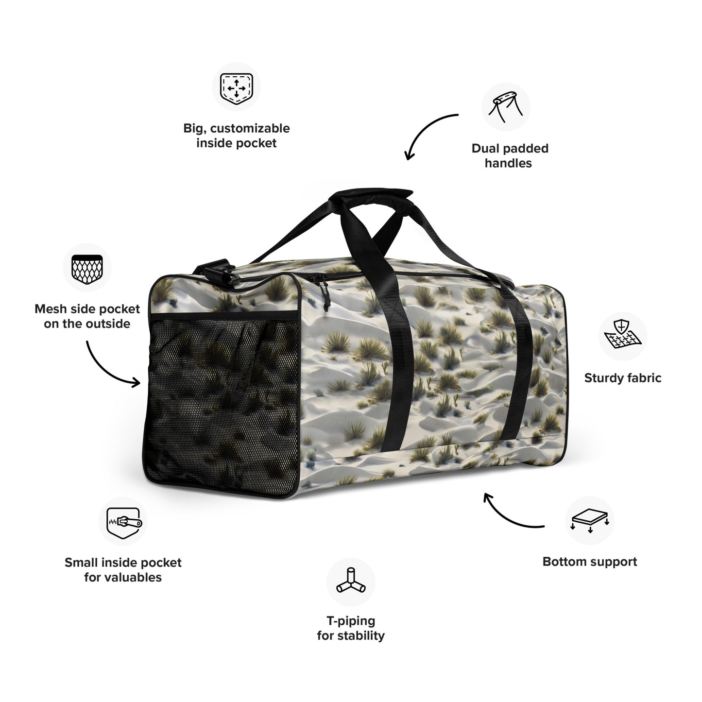 White Sand National Park Duffle bag