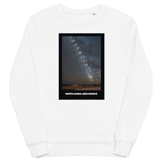 White Sands National Park Unisex Organic sweatshirt