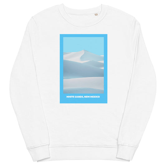 White Sands National Park Unisex organic sweatshirt